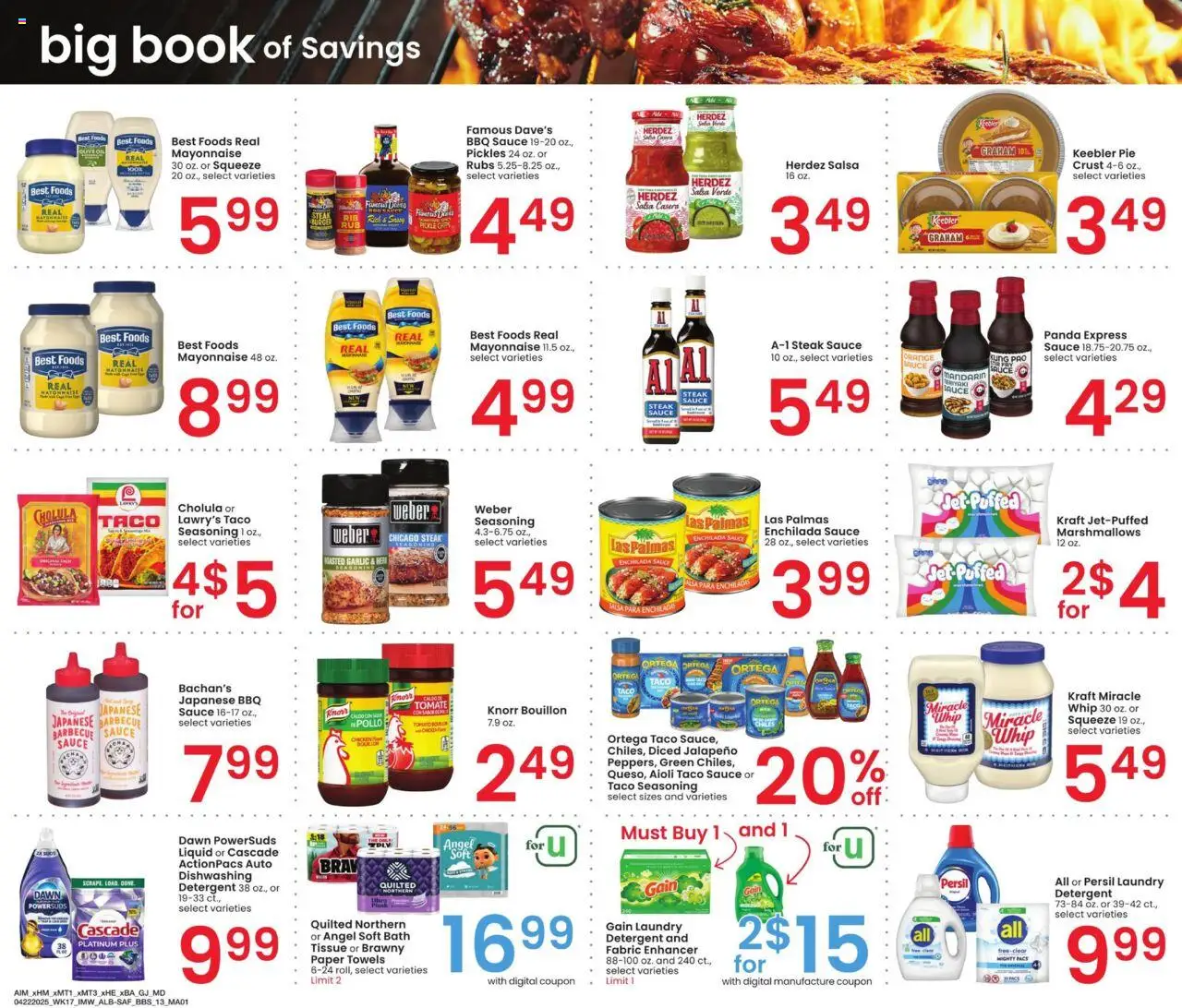 Albertsons Big Book of Savings from 04/22/2025 - Flyer - Page number 13