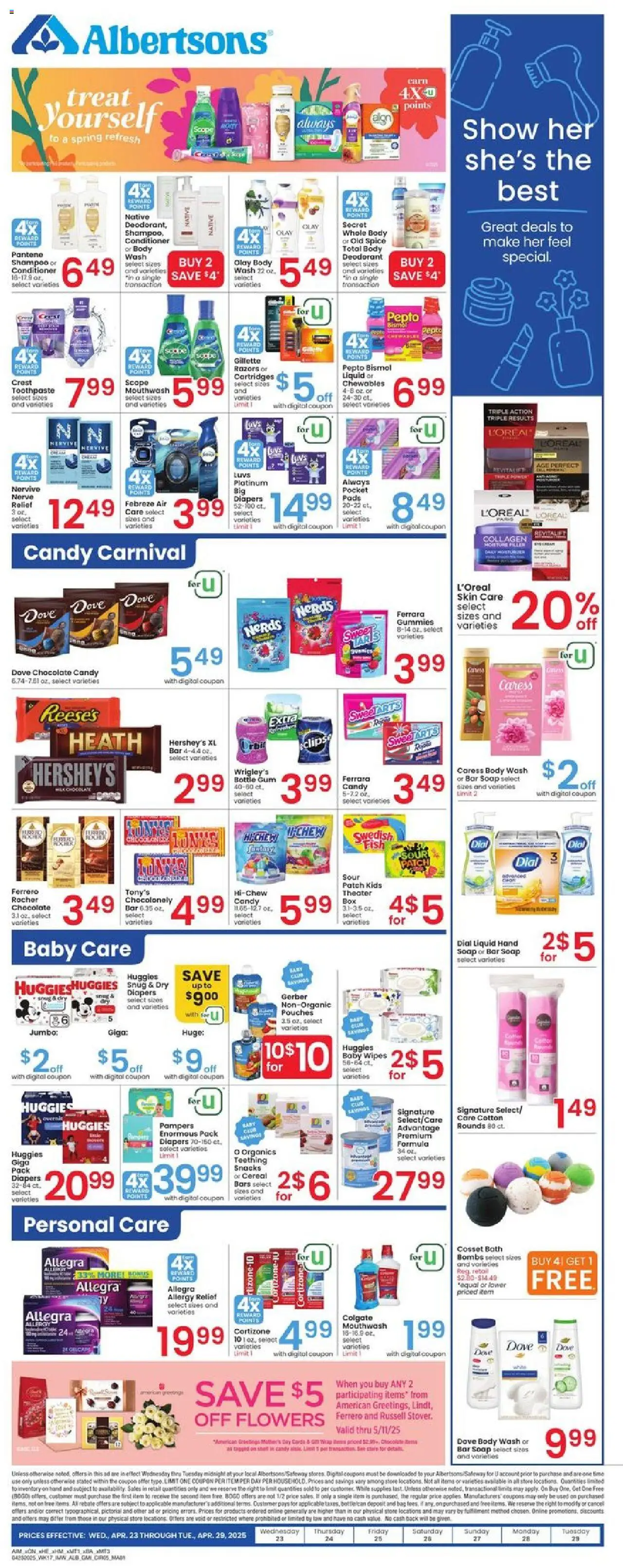Albertsons Weekly Ad from 04/23/2025 - Flyer - Page number 5