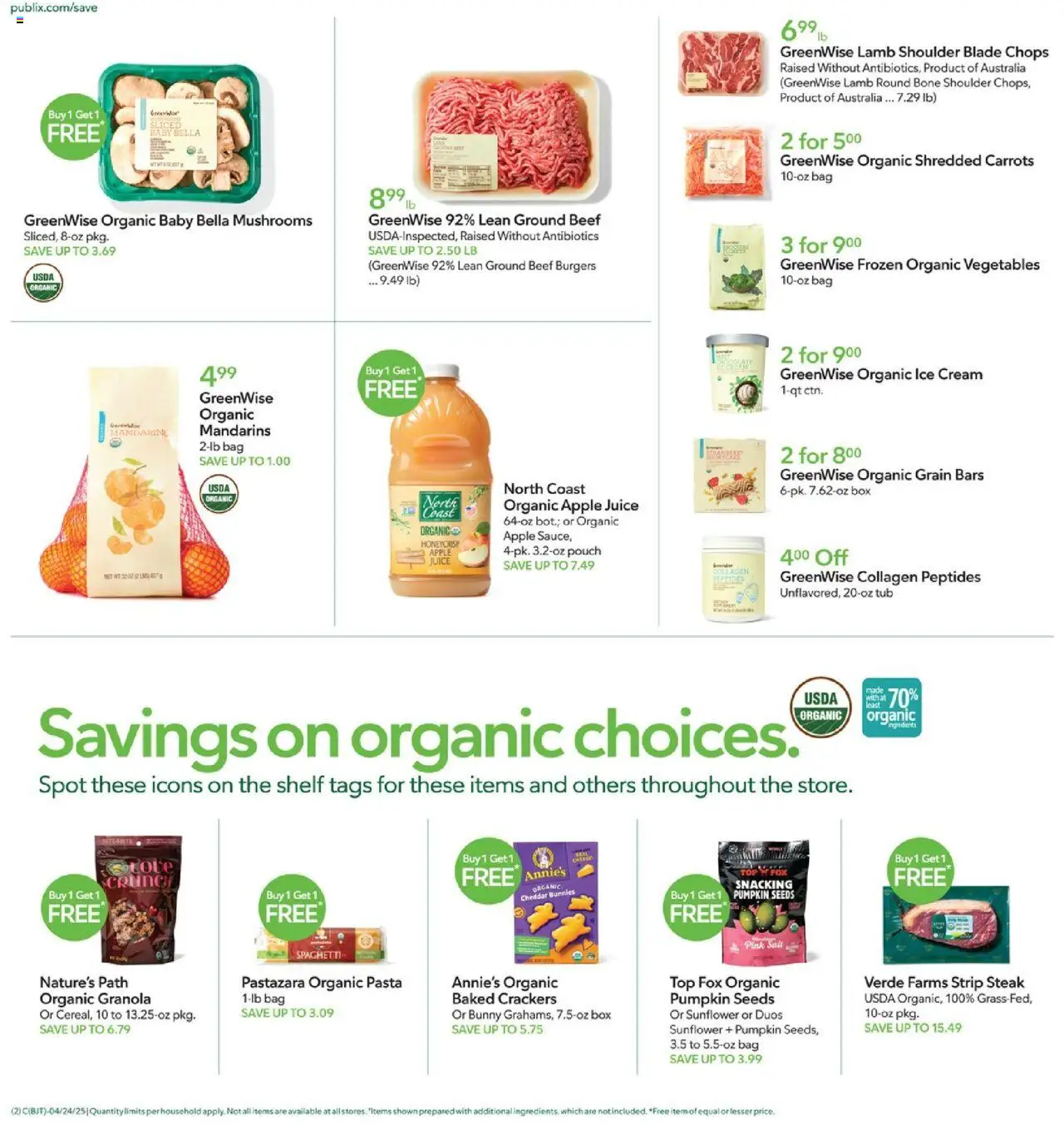 Publix Weekly ad from (04/23/2025) - Ad this week, Flyer - Page number 2