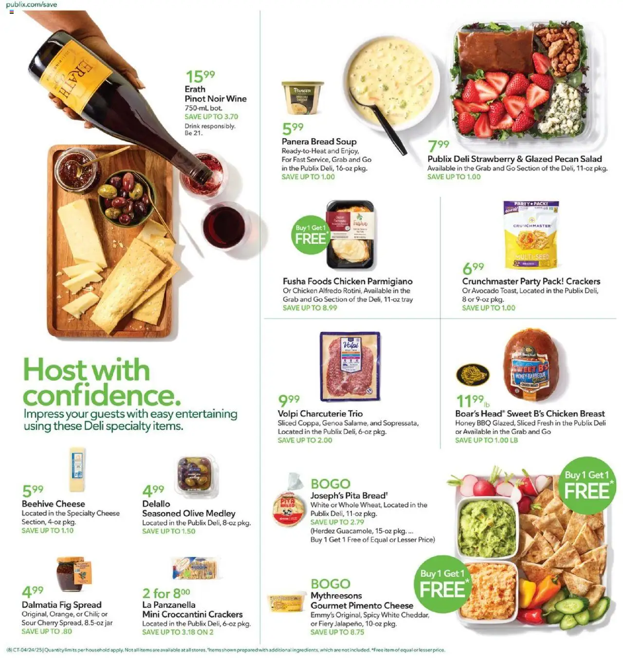 Publix Weekly ad from (04/23/2025) - Ad this week, Flyer - Page number 8
