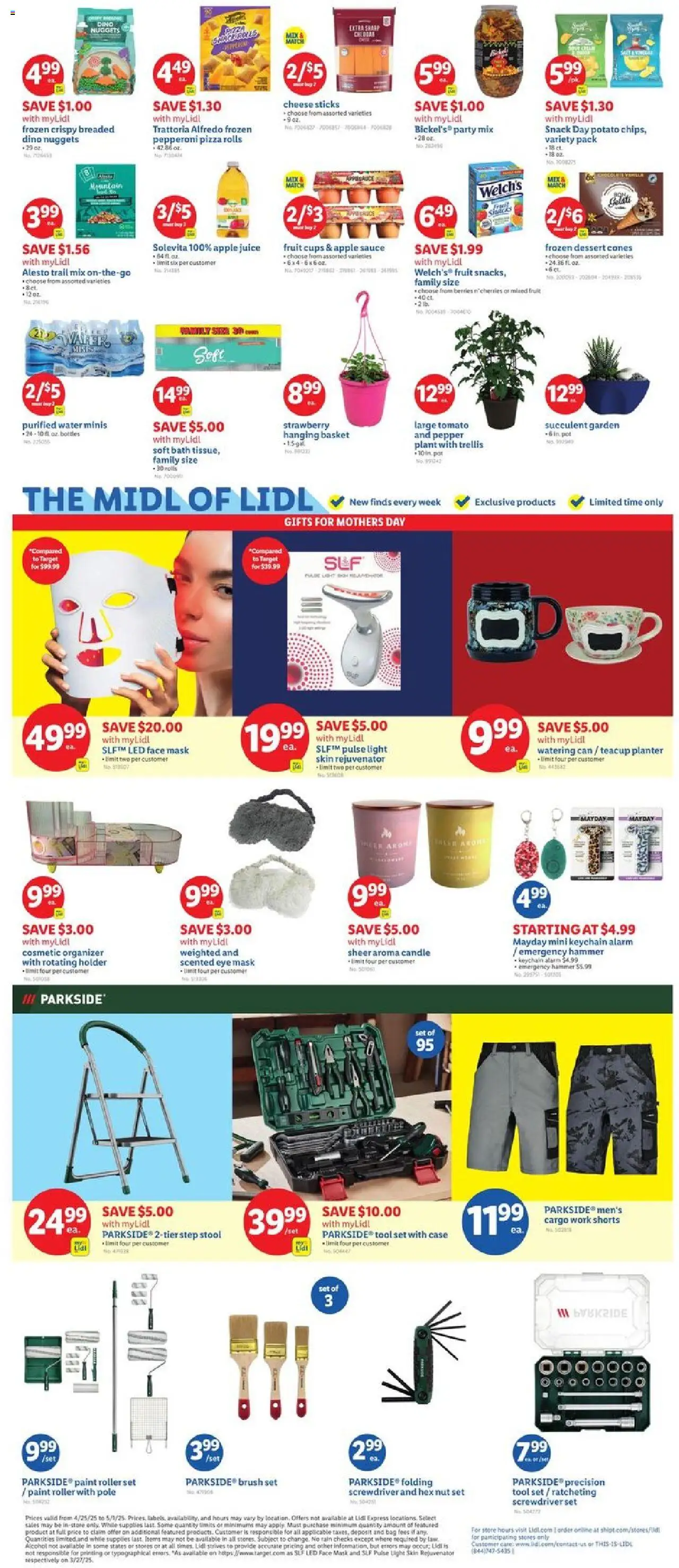 Lidl Weekly Ad - NC from 04/25/2025 - Circular, Weekly flyer - Page number 2