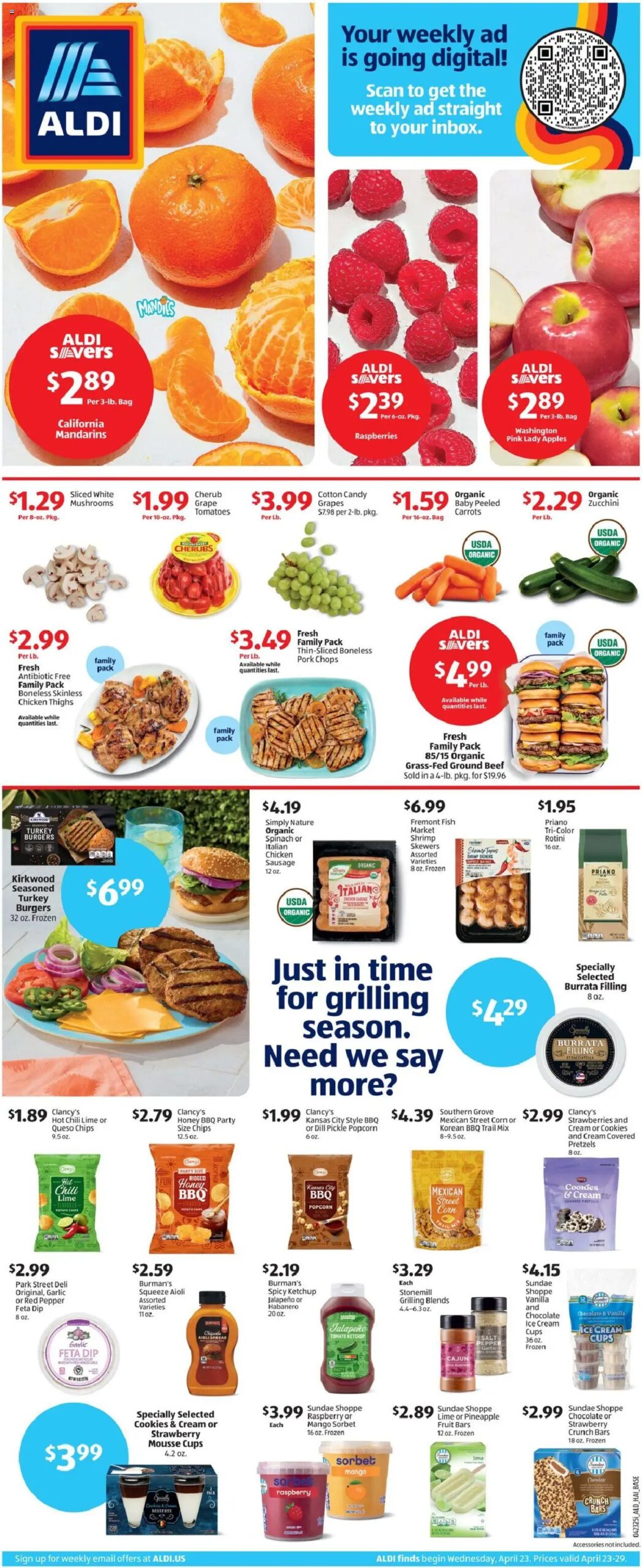 ALDI Weekly Ad from 04/23/2025 🛍️ > Flyer, Sales ad