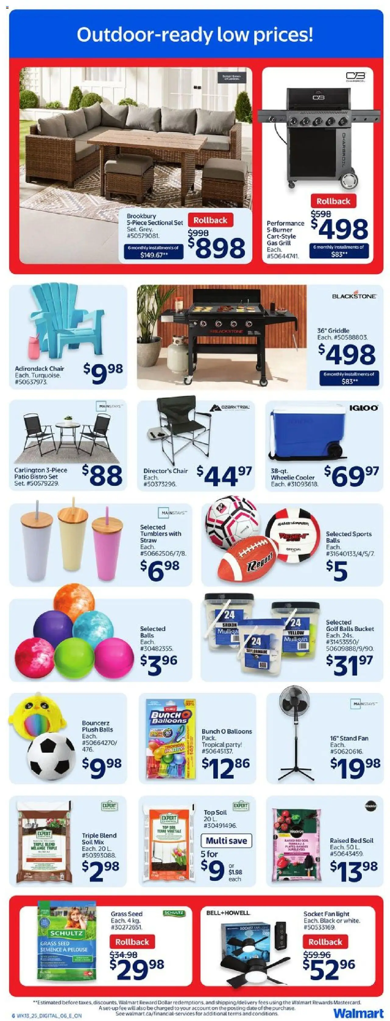 Walmart flyer valid from Apr 24, 2025 - page number 8