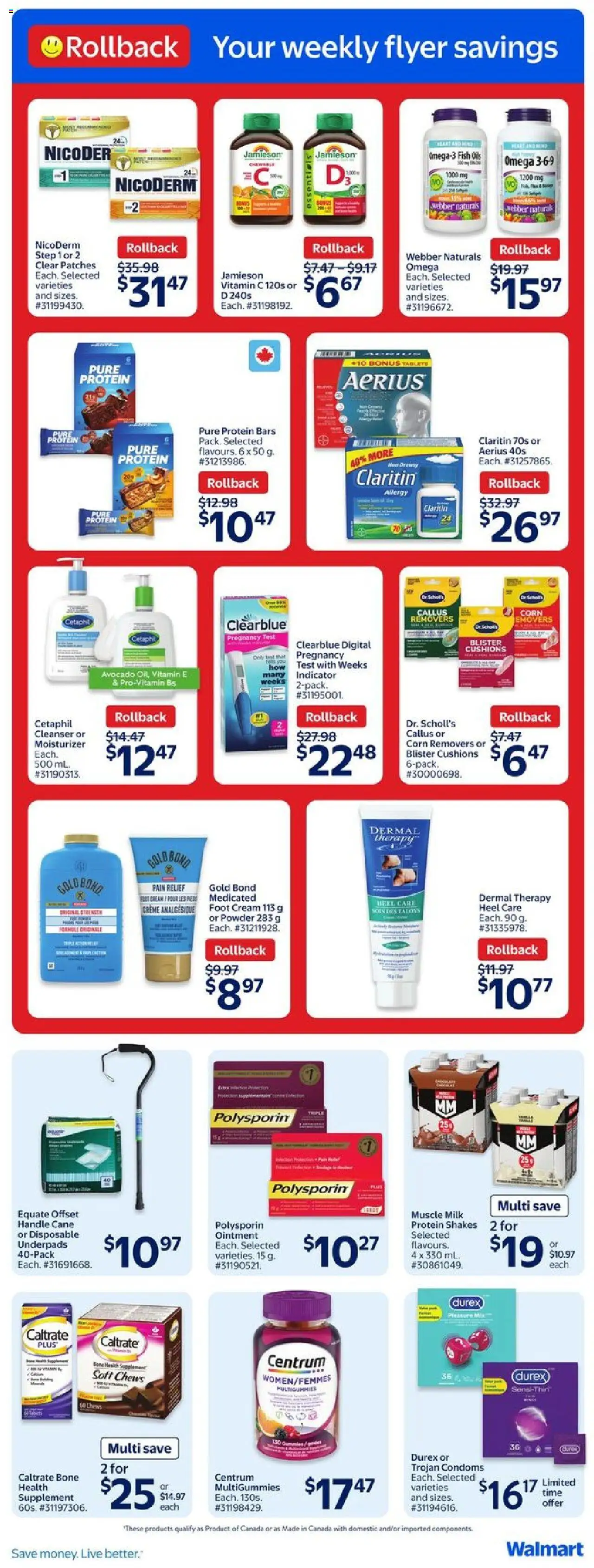 Walmart flyer valid from Apr 24, 2025 - page number 10
