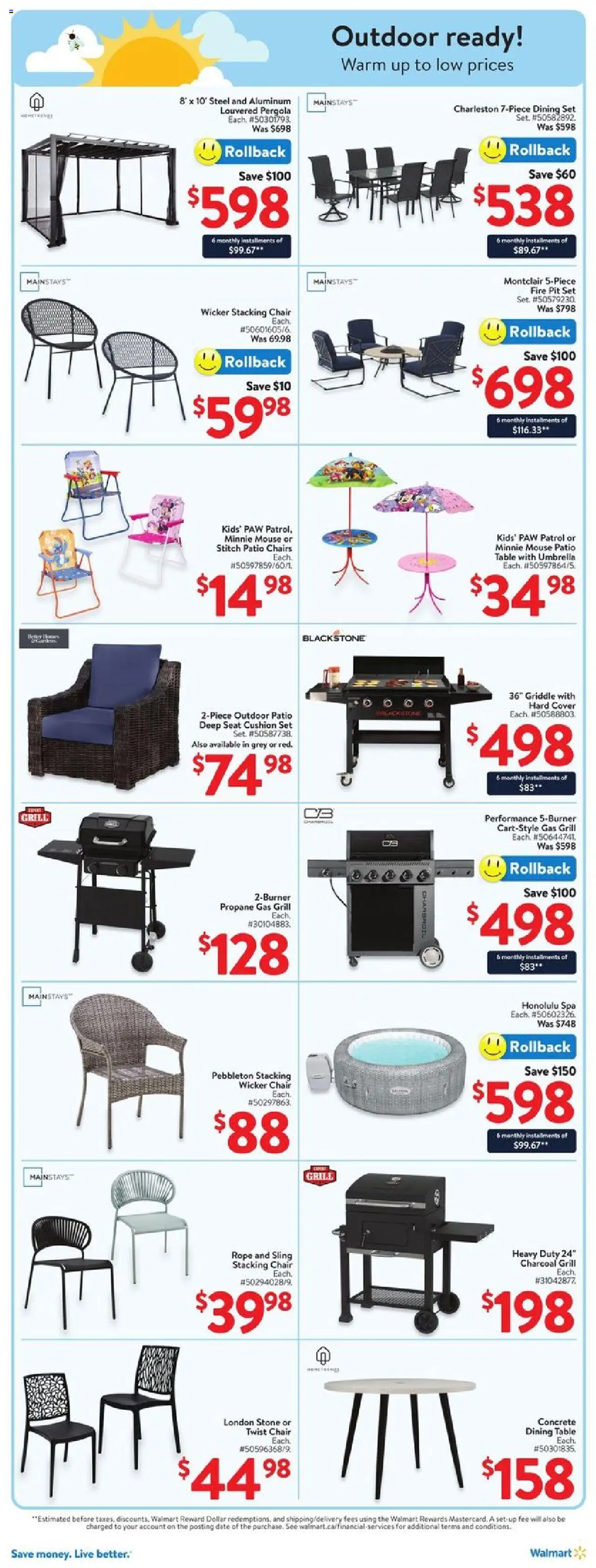 Walmart flyer valid from Apr 24, 2025 - page number 9