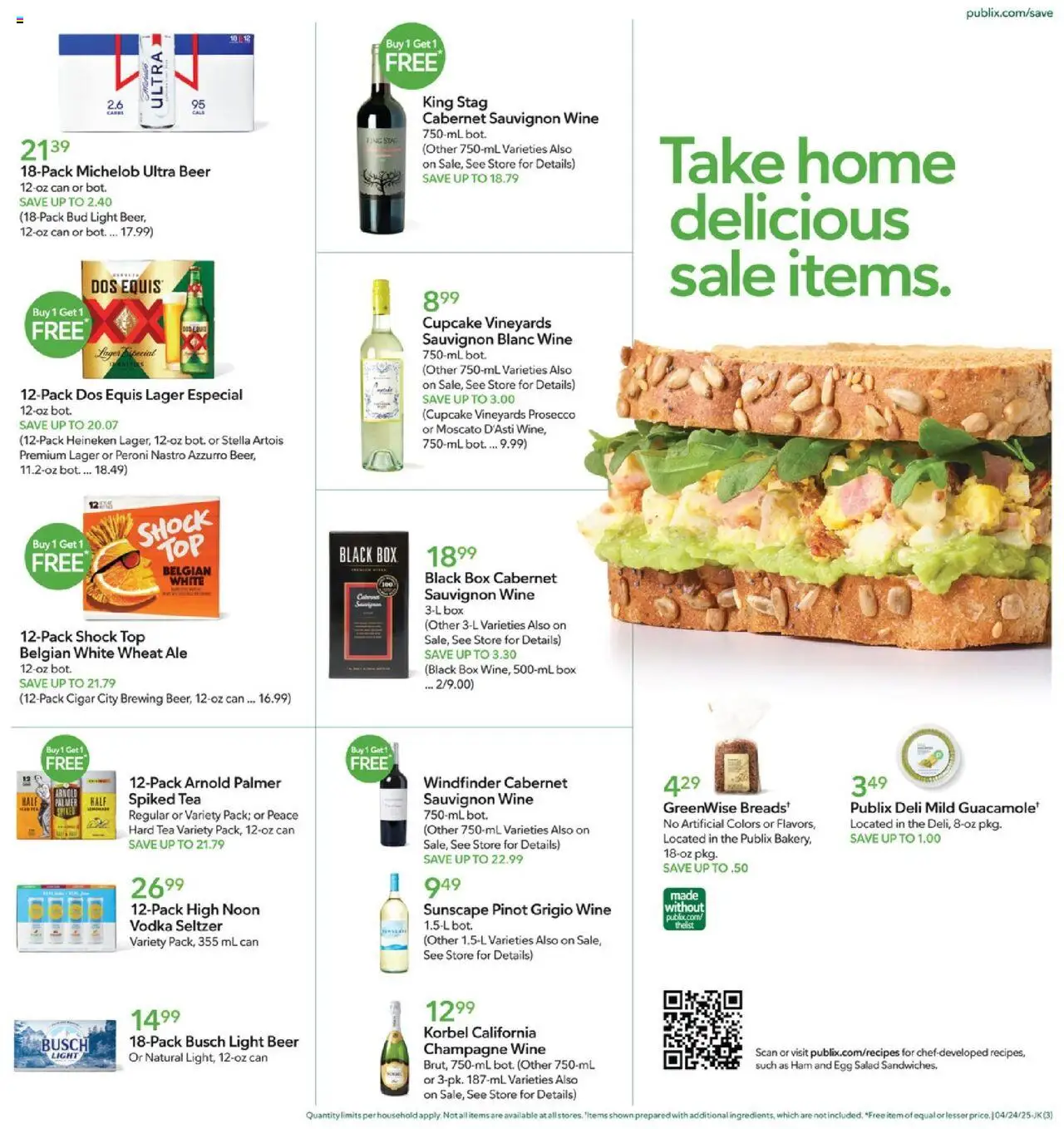 Publix Weekly ad from (04/24/2025) - Ad this week, Flyer - Page number 3
