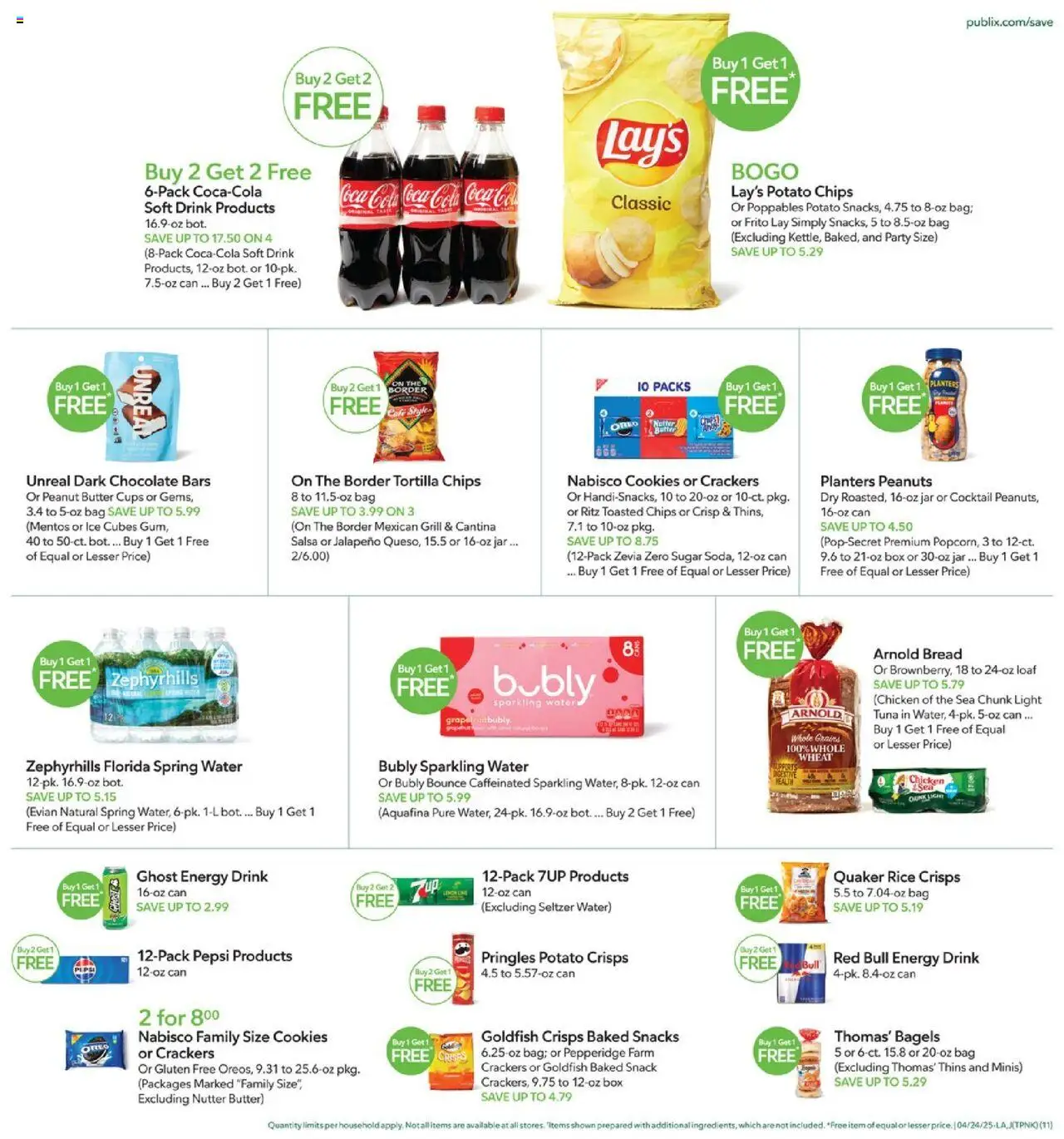 Publix Weekly ad from (04/24/2025) - Ad this week, Flyer - Page number 11