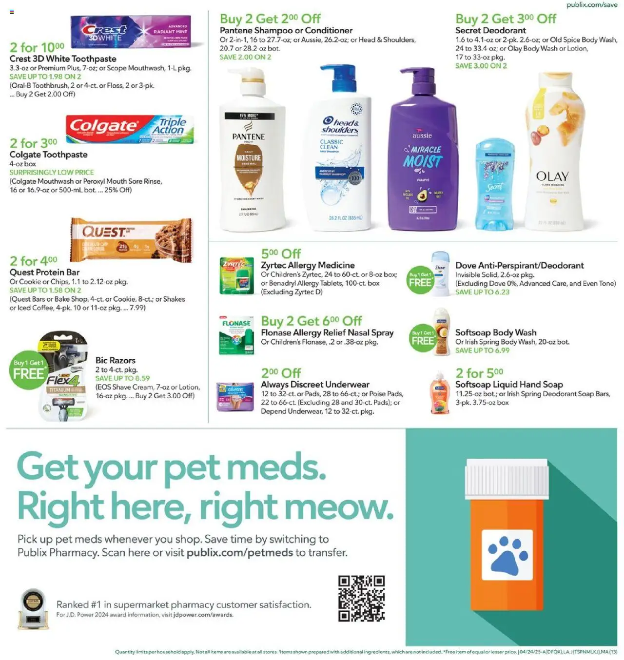 Publix Weekly ad from (04/24/2025) - Ad this week, Flyer - Page number 13
