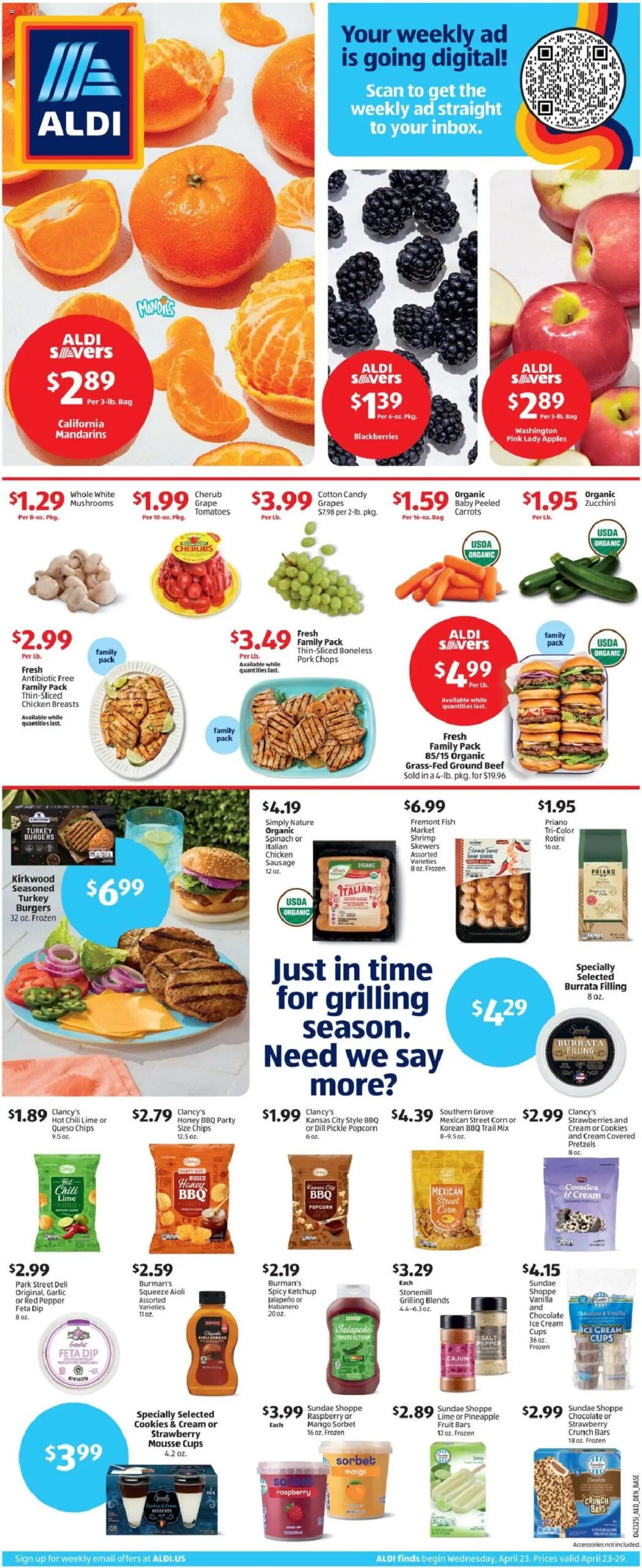 ALDI Weekly Ad from 04/23/2025 🛍️ > Flyer, Sales ad