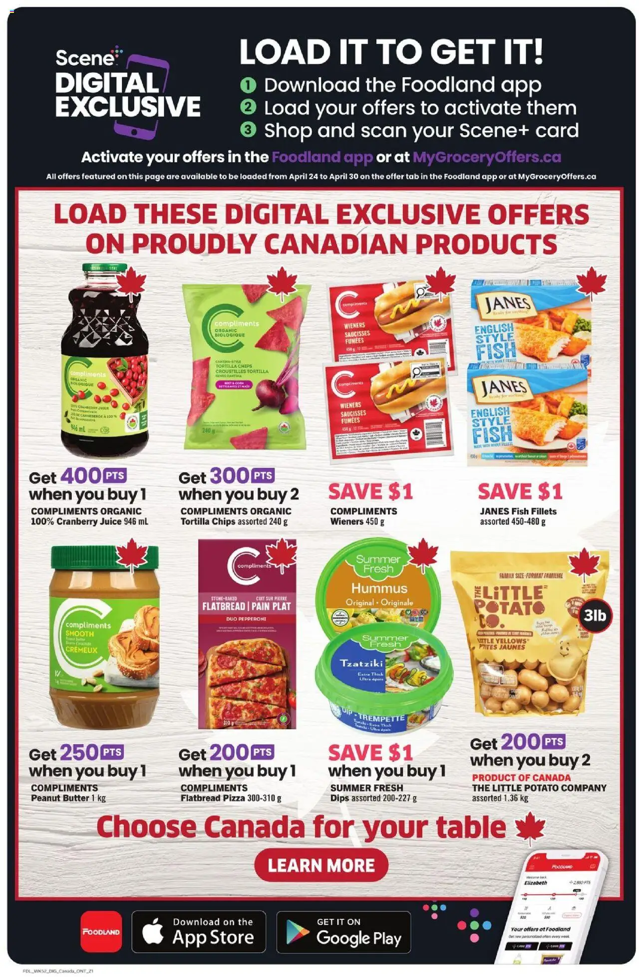 Foodland flyer valid from Apr 24, 2025 - page number 4