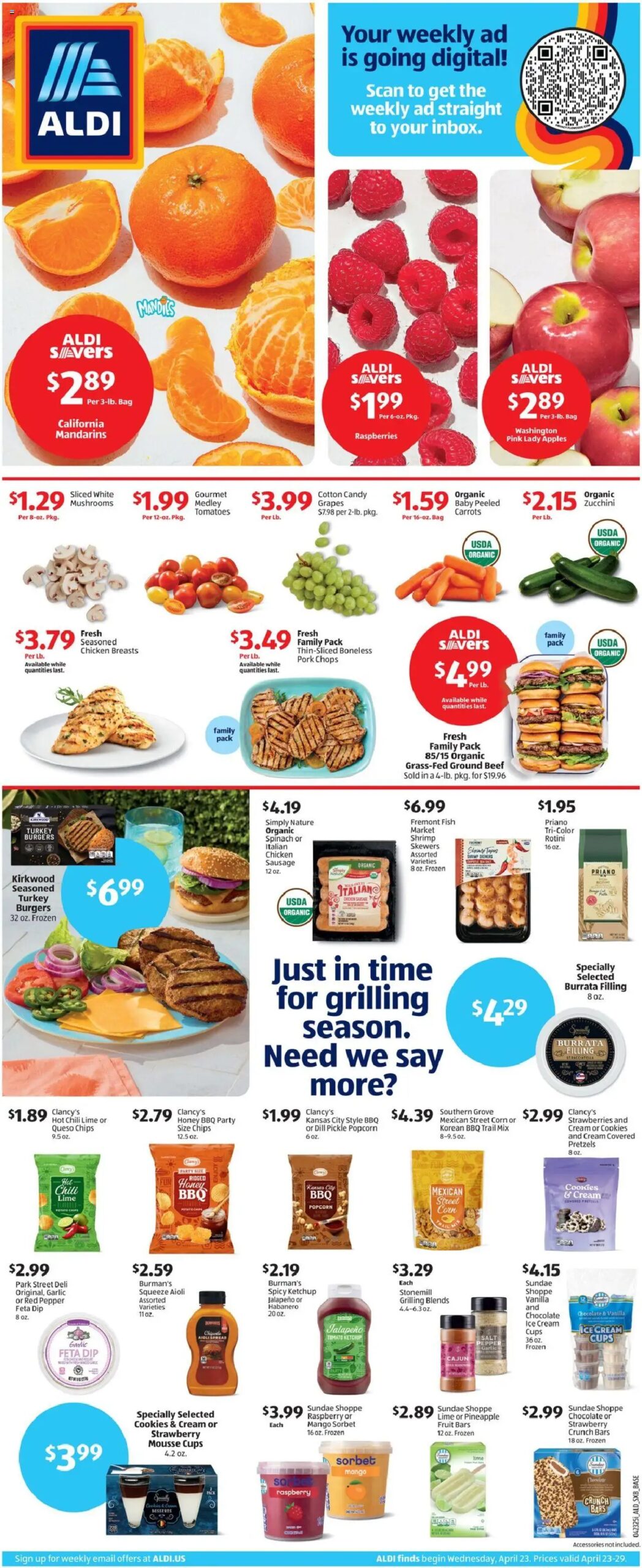 ALDI Weekly Ad from 04/23/2025 🛍️ > Flyer, Sales ad