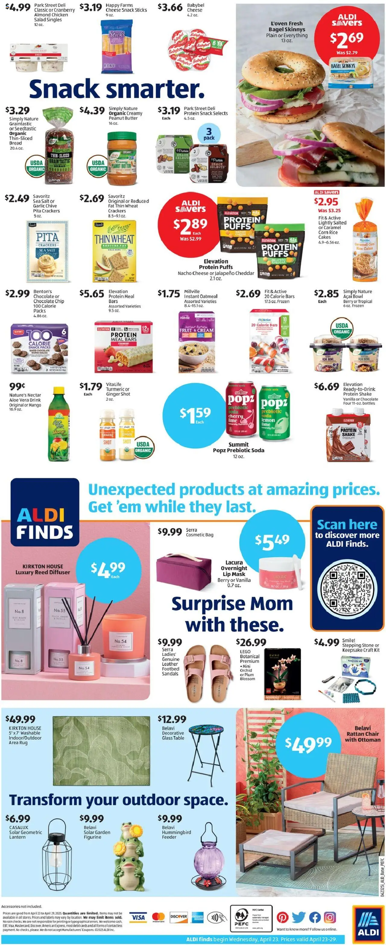 Aldi Weekly Ad from 04/23/2025 - Flyer, Sales ad - Page number 2