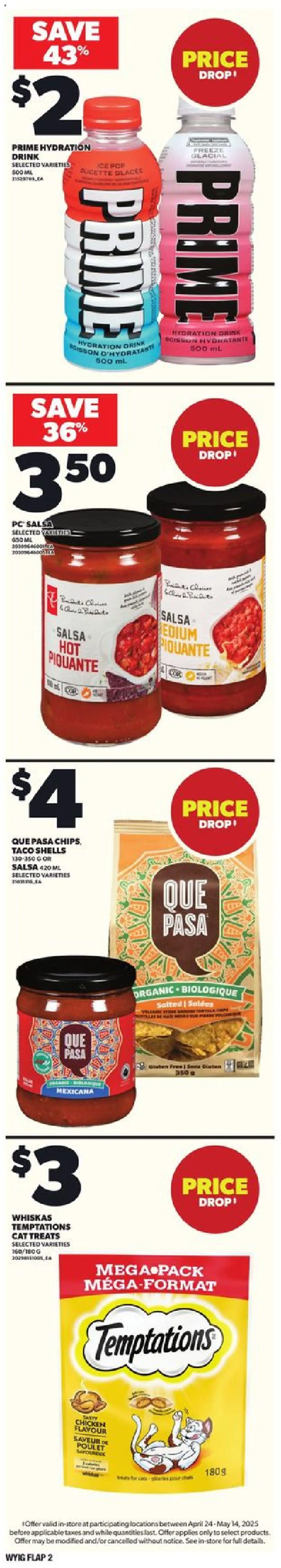 Loblaws flyer valid from Apr 24, 2025 - page number 2