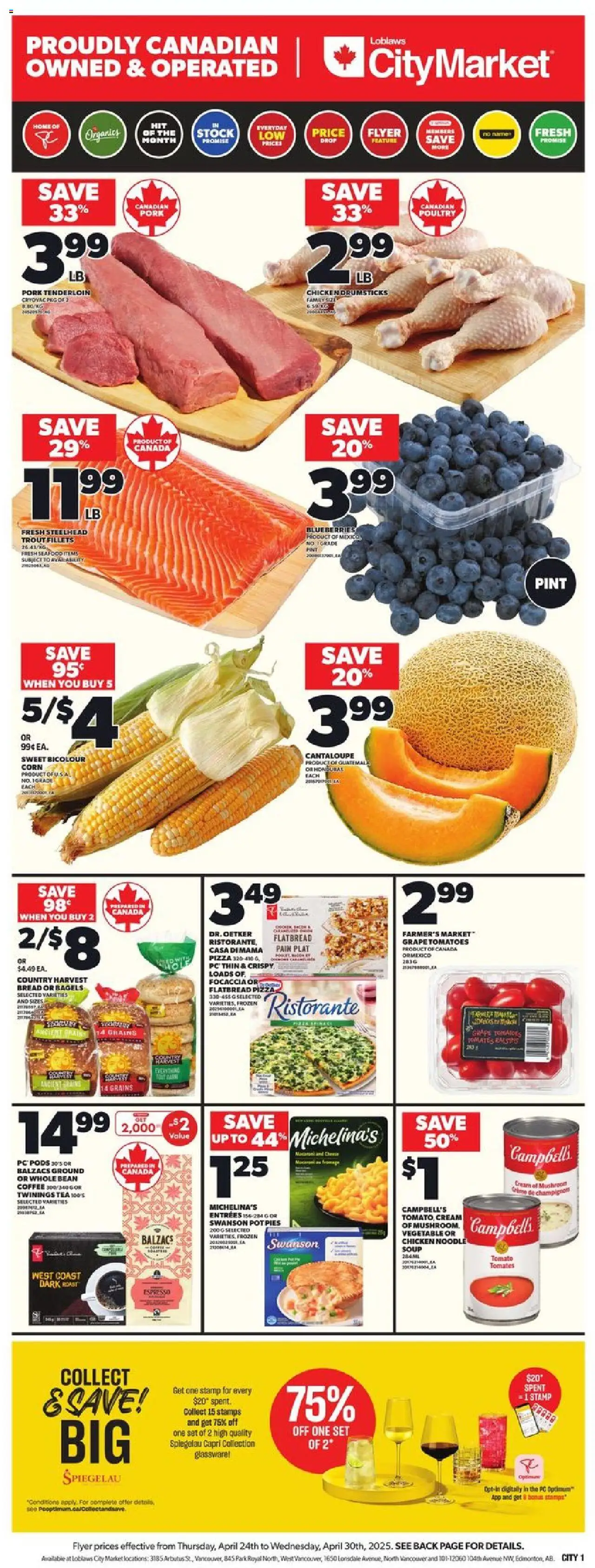 Loblaws flyer valid from Apr 24, 2025 - page number 3