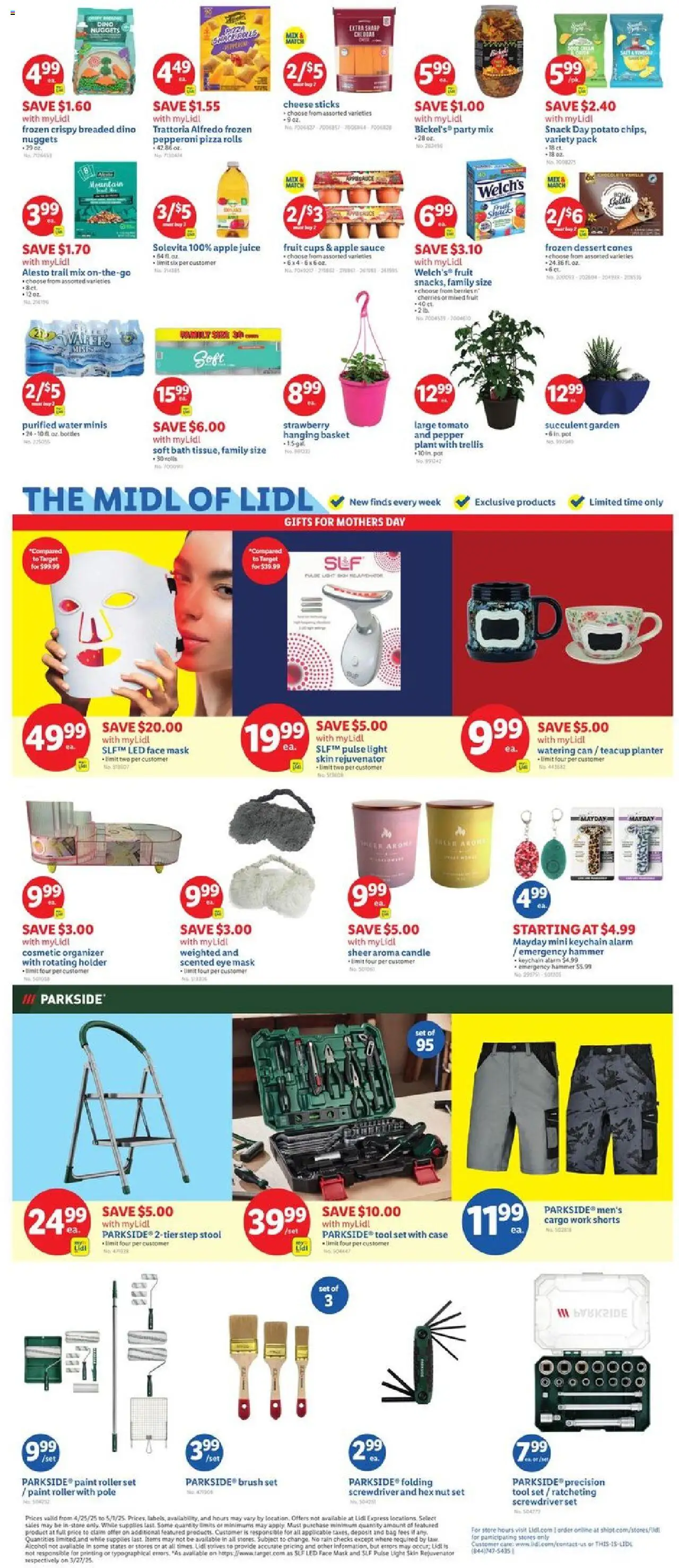 Lidl Weekly Ad from 04/25/2025 - Circular, Weekly flyer - Page number 2