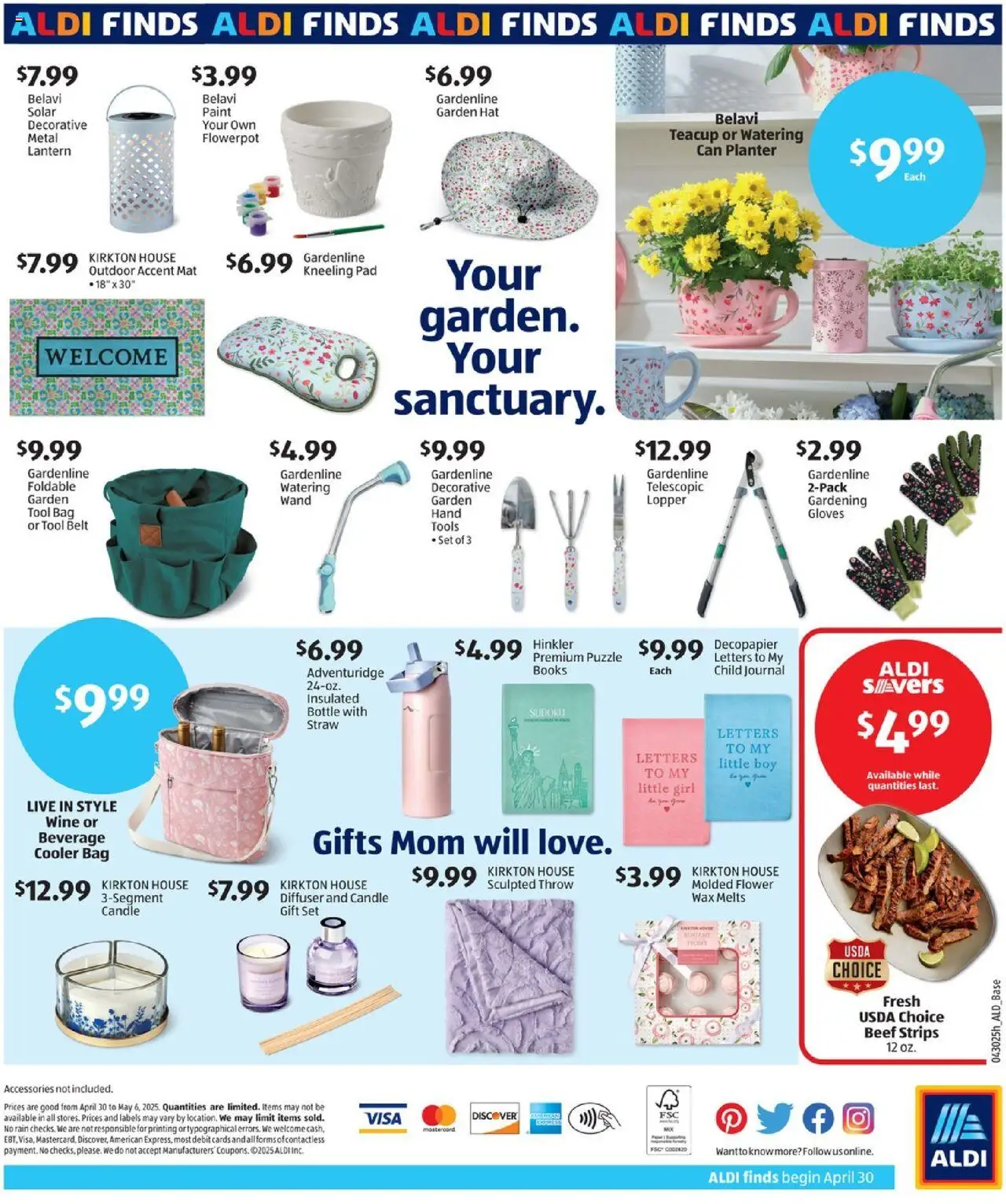 Aldi Weekly Ad from 04/30/2025 - Flyer, Sales ad - Page number 2