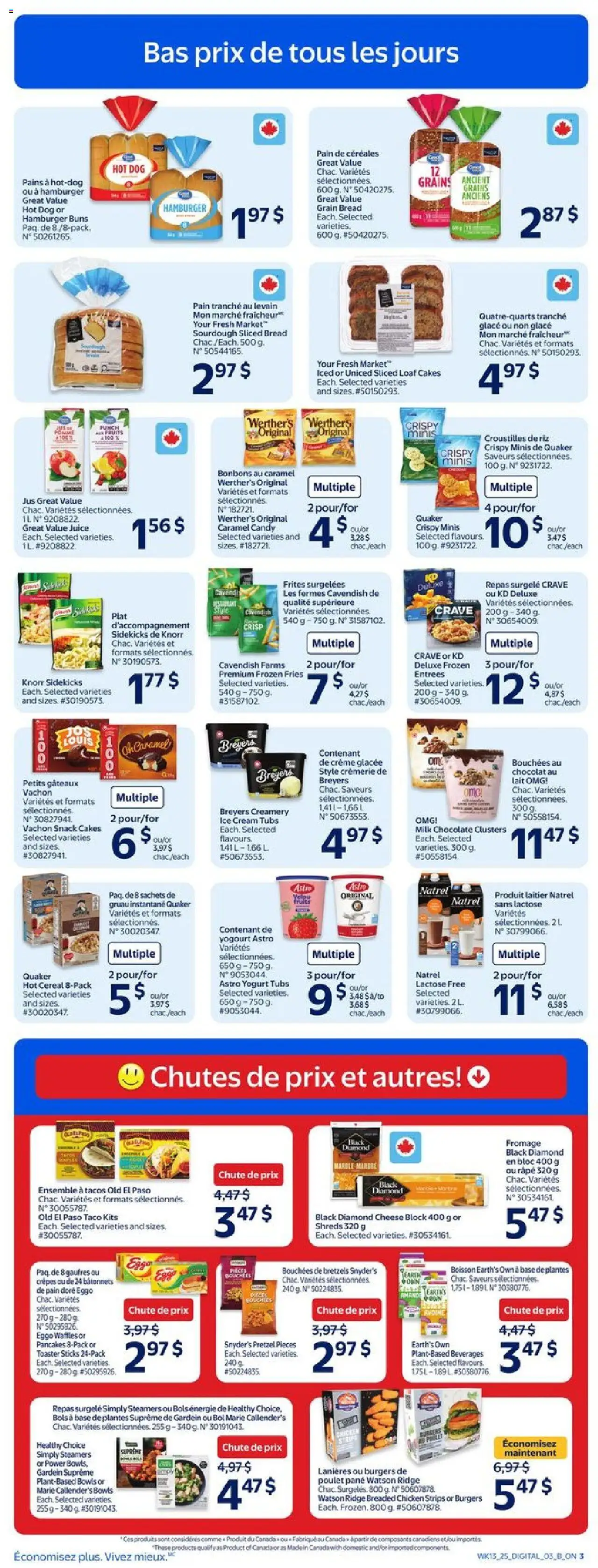 Walmart flyer valid from Apr 24, 2025 - page number 4