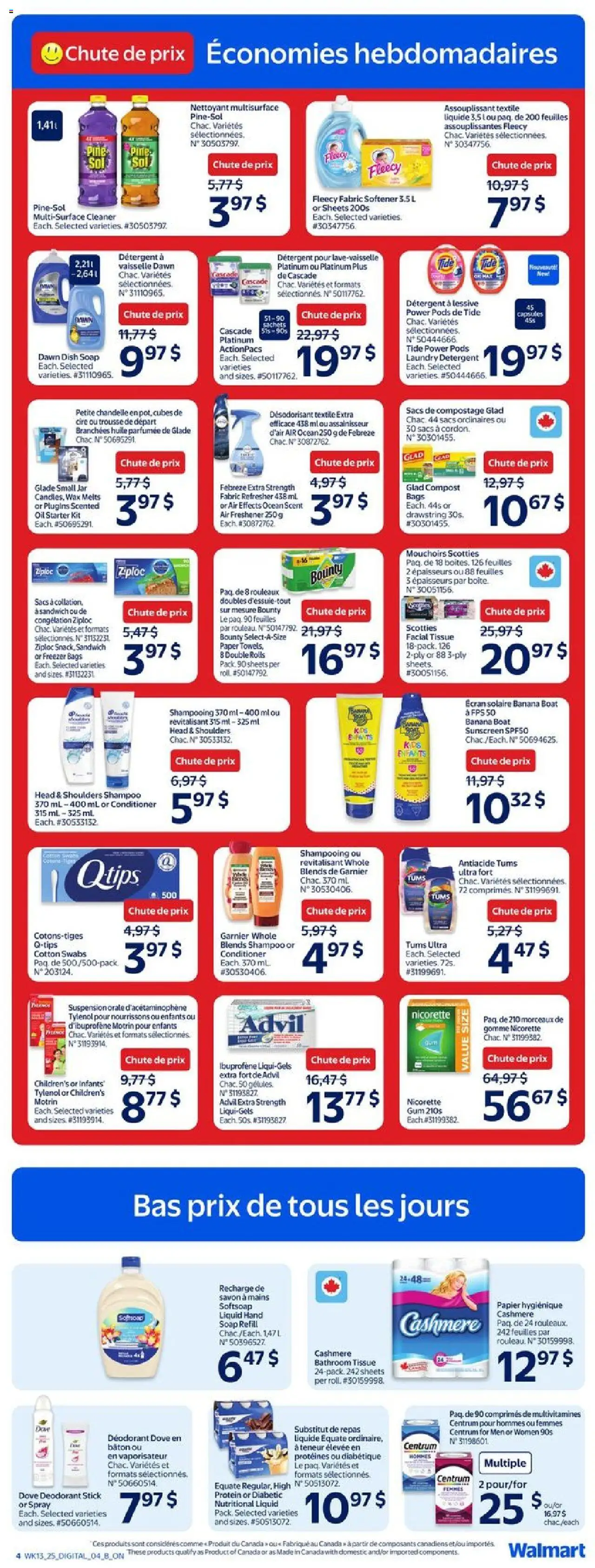 Walmart flyer valid from Apr 24, 2025 - page number 5