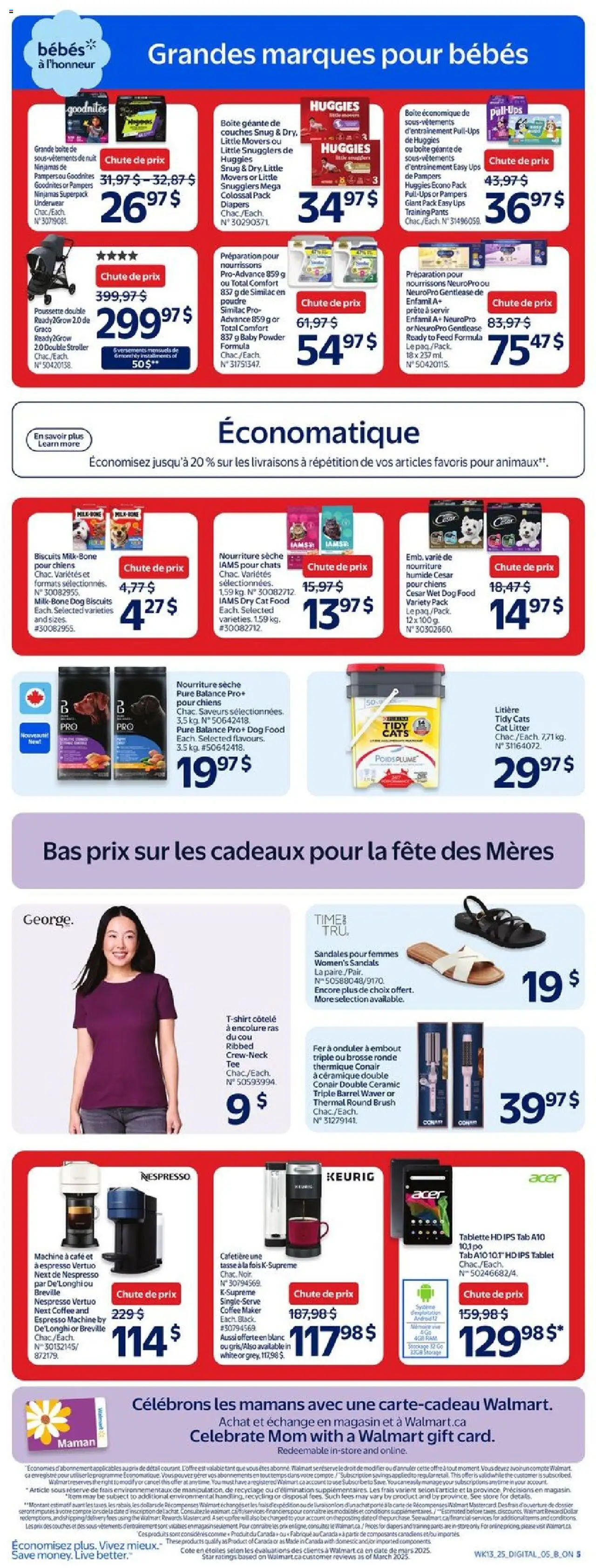 Walmart flyer valid from Apr 24, 2025 - page number 6