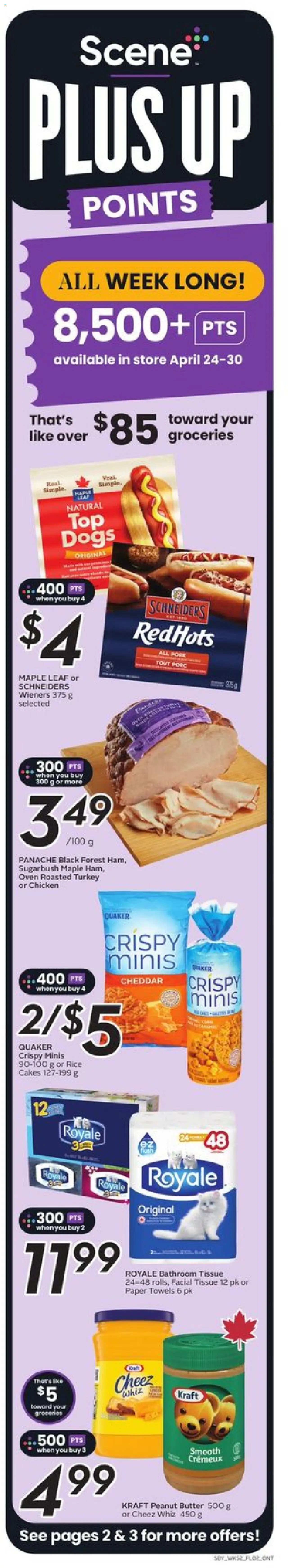 Sobeys flyer valid from Apr 24, 2025 - page number 4