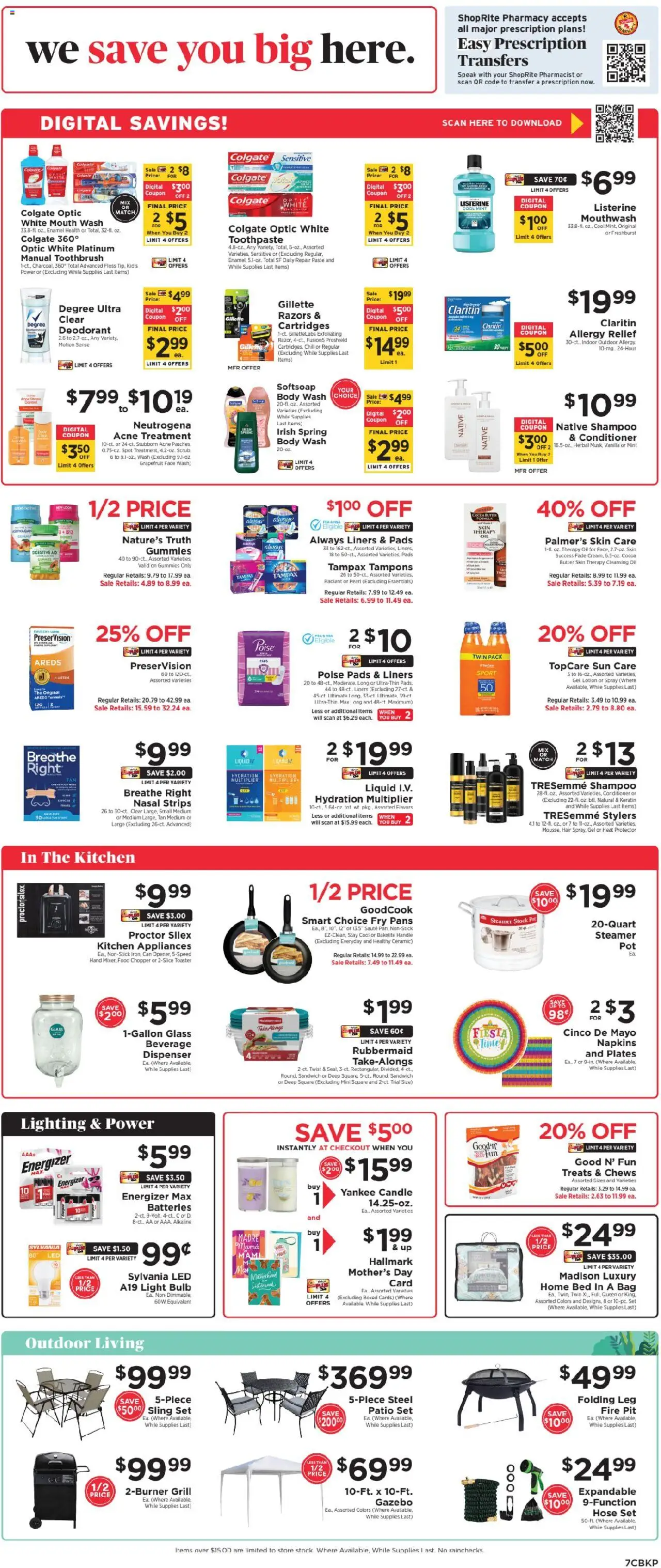 ShopRite Circular from 04/25/2025 >> Weekly Ad, flyer - Page number 8