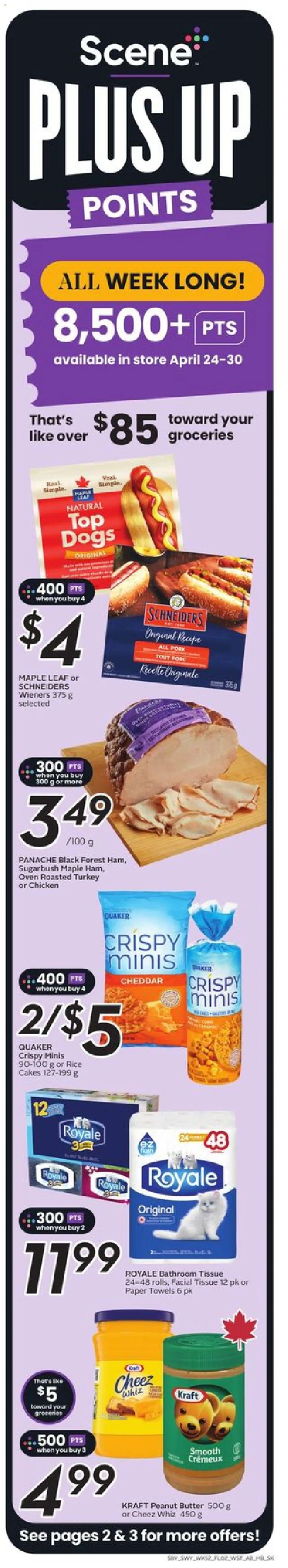 Sobeys flyer valid from Apr 24, 2025 - page number 4