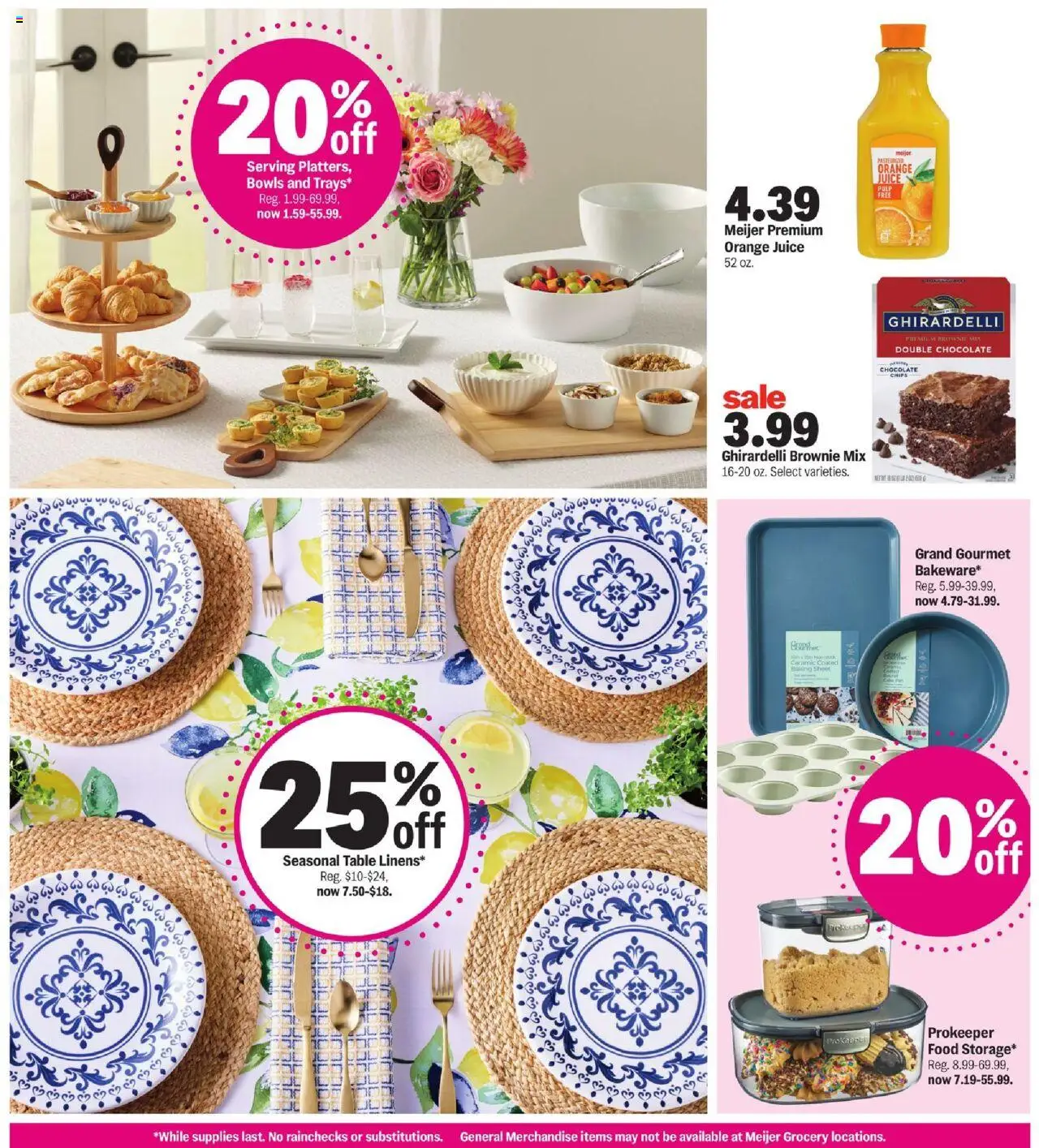 MEIJER AD from 04/27/2025 - great prices on gifts for Mom - PREVIEW - Page number 4