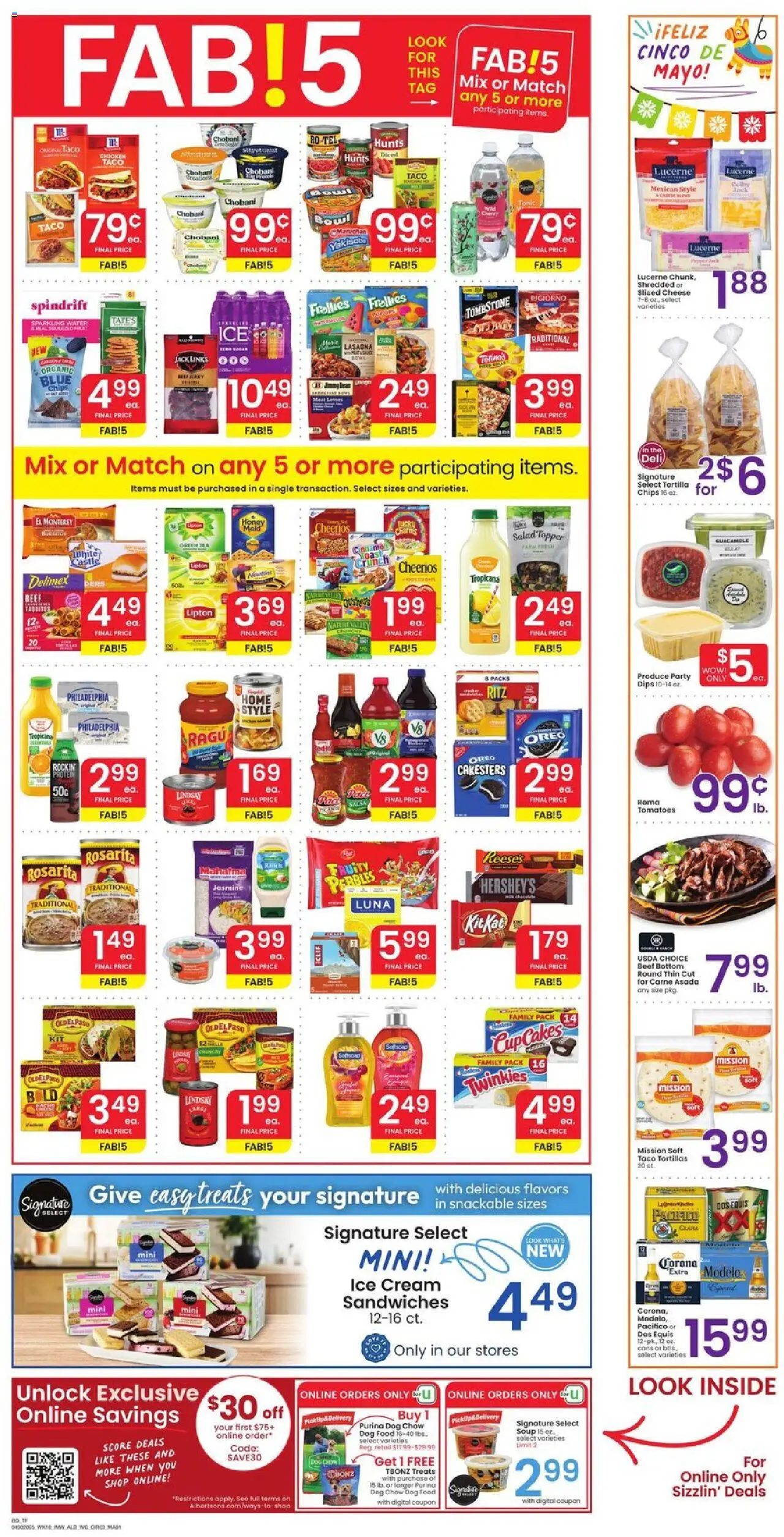 Albertsons Weekly Ad from 04/30/2025 - Flyer - Page number 2
