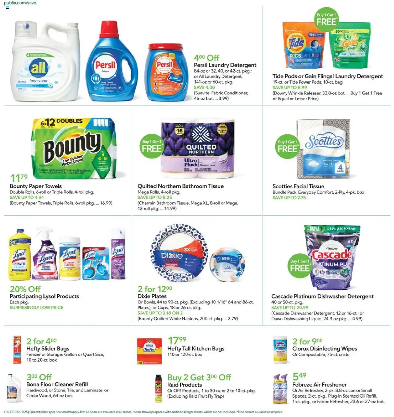 Publix Weekly ad from (04/30/2025) - Ad this week, Flyer - Page number 14
