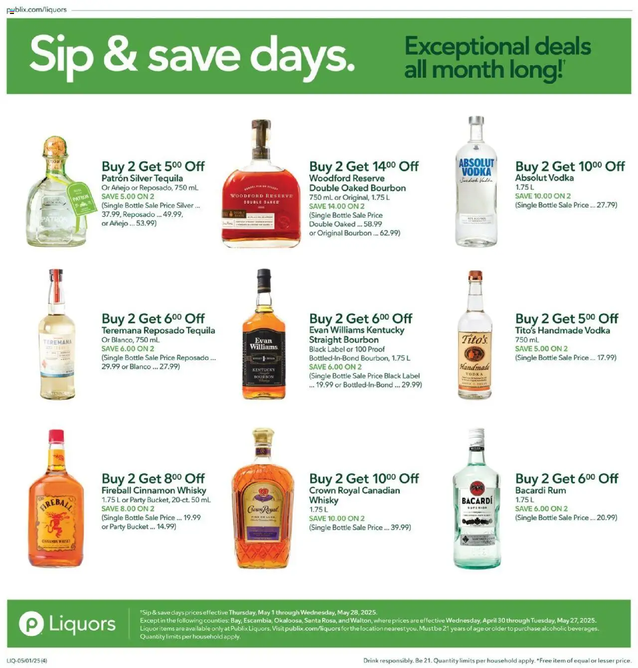 Publix Weekly ad from (05/01/2025) - Ad this week, Flyer - Page number 4