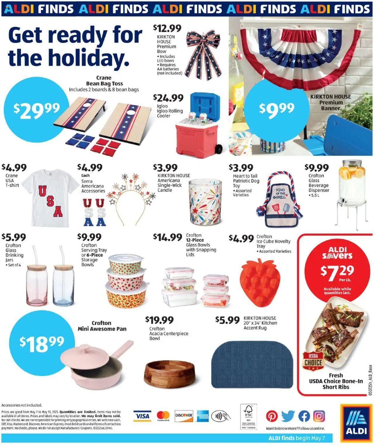 Aldi Weekly Ad from 05/07/2025 - Flyer, Sales ad - Page number 2