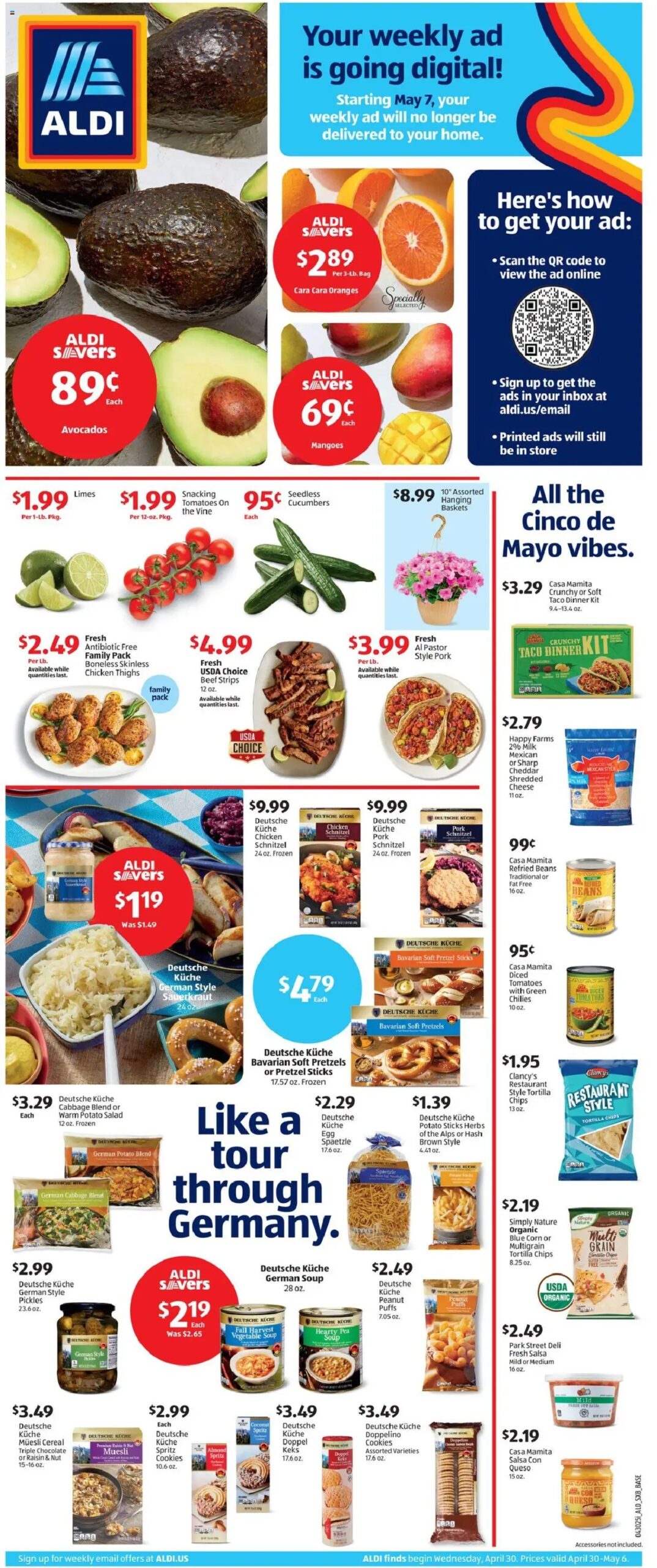 ALDI Weekly Ad from 04/30/2025 🛍️ > Flyer, Sales ad