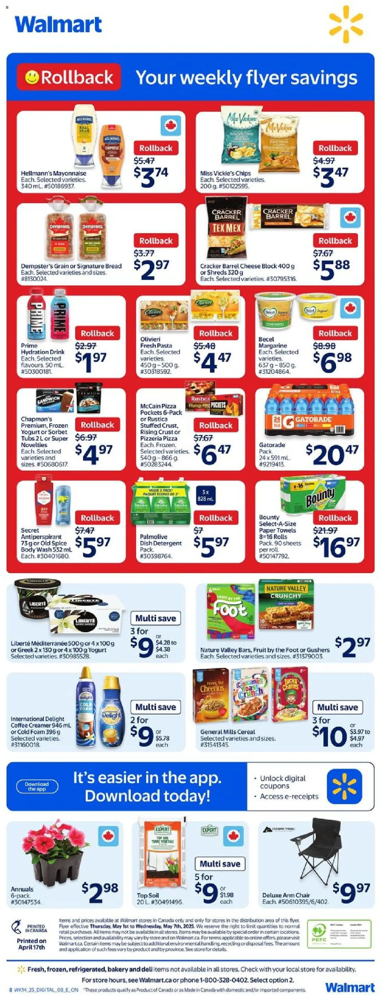 Walmart flyer valid from May 01, 2025 - page number 2
