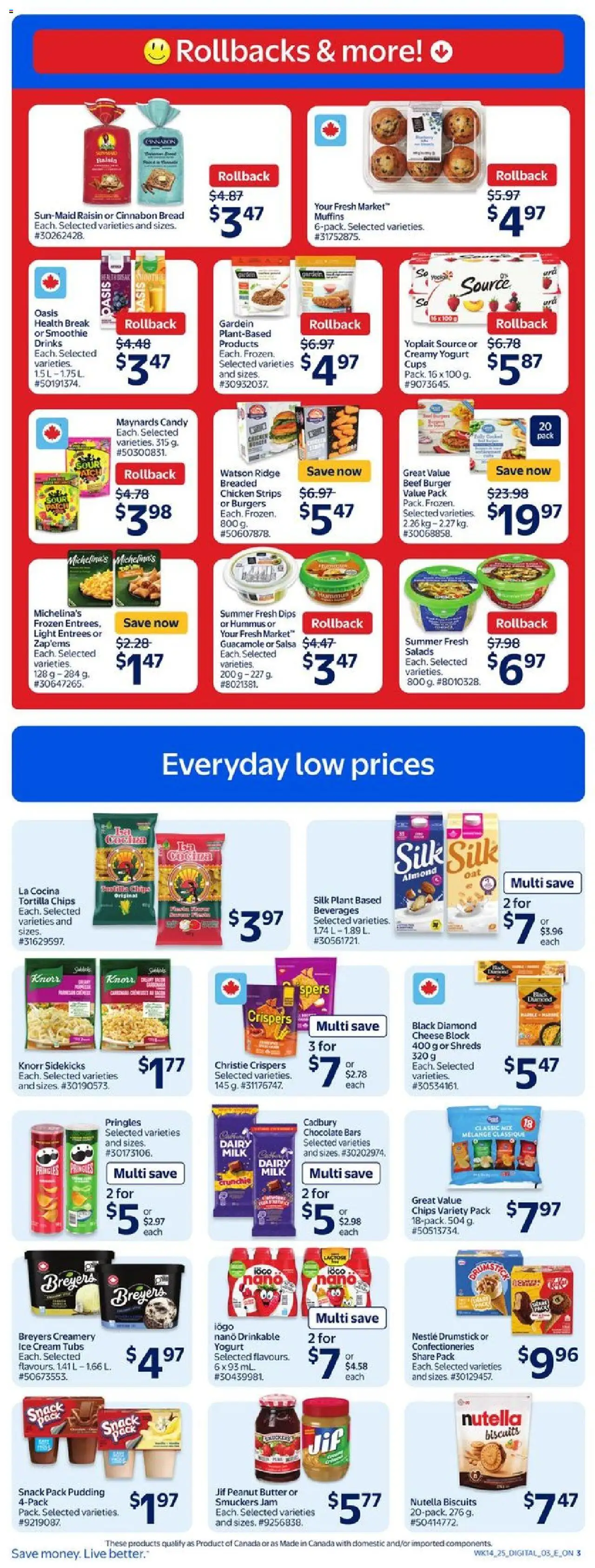 Walmart flyer valid from May 01, 2025 - page number 4