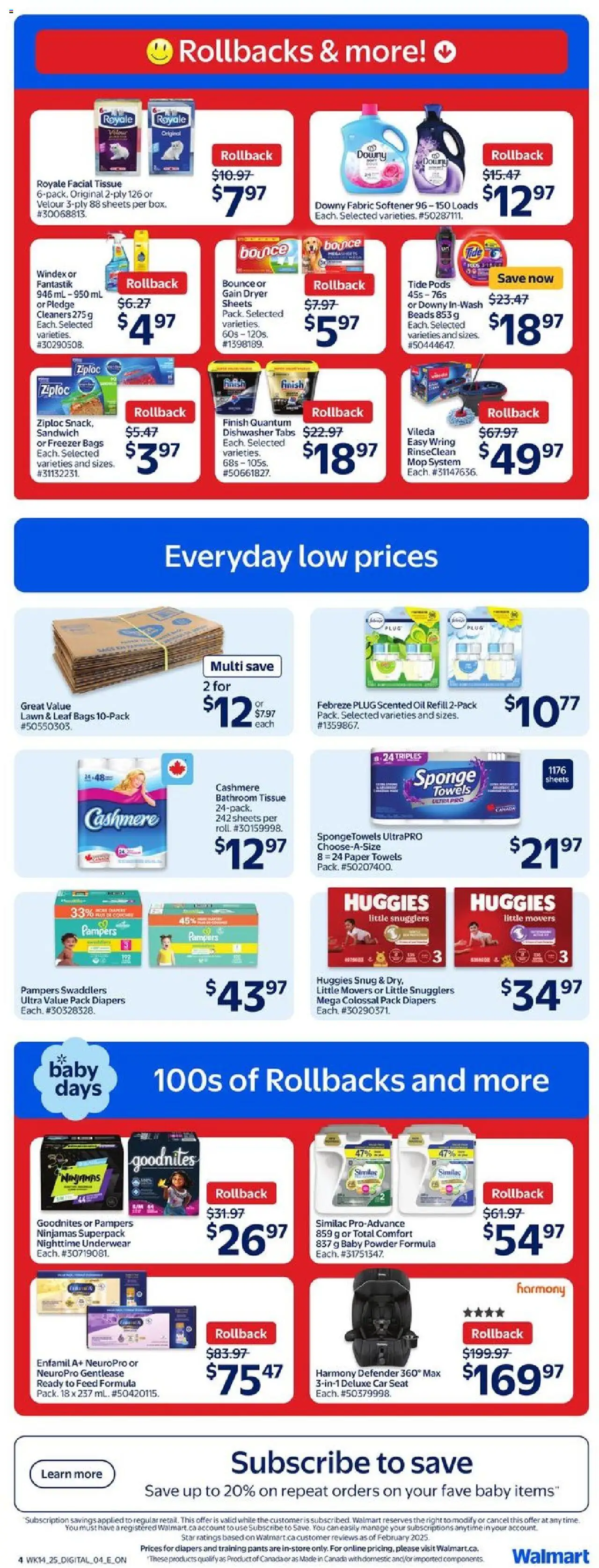 Walmart flyer valid from May 01, 2025 - page number 5