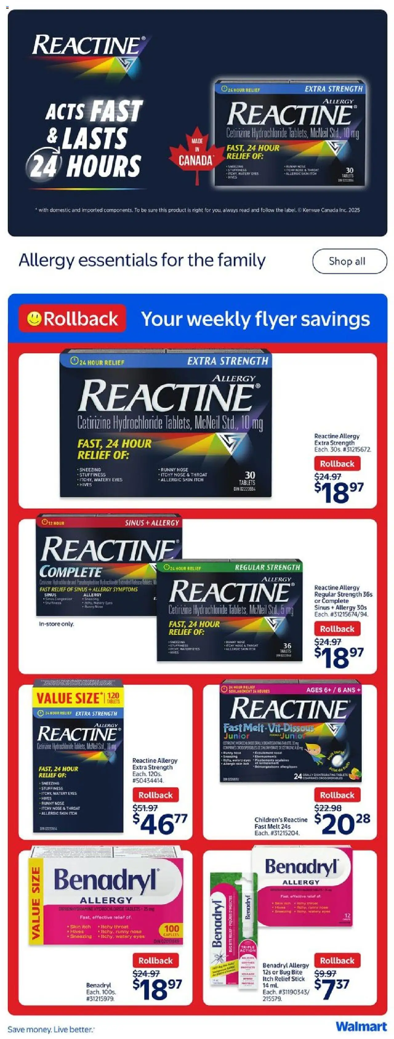 Walmart flyer valid from May 01, 2025 - page number 14