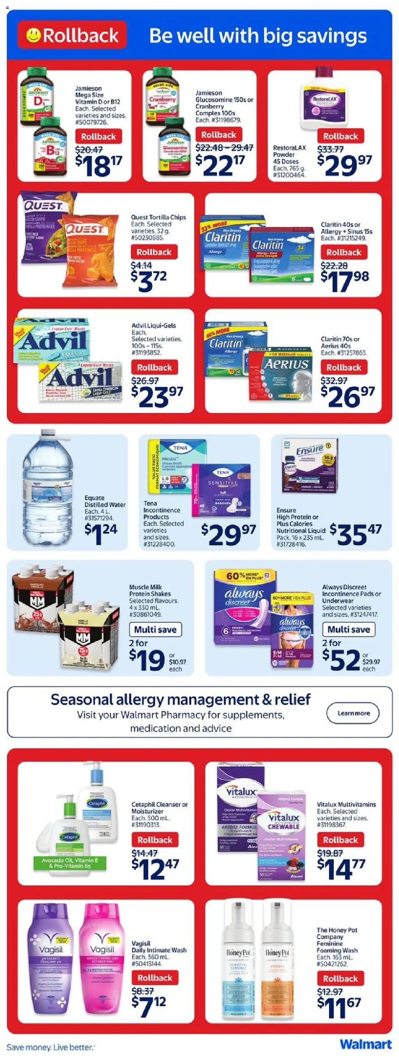 Walmart flyer valid from May 01, 2025 - page number 13