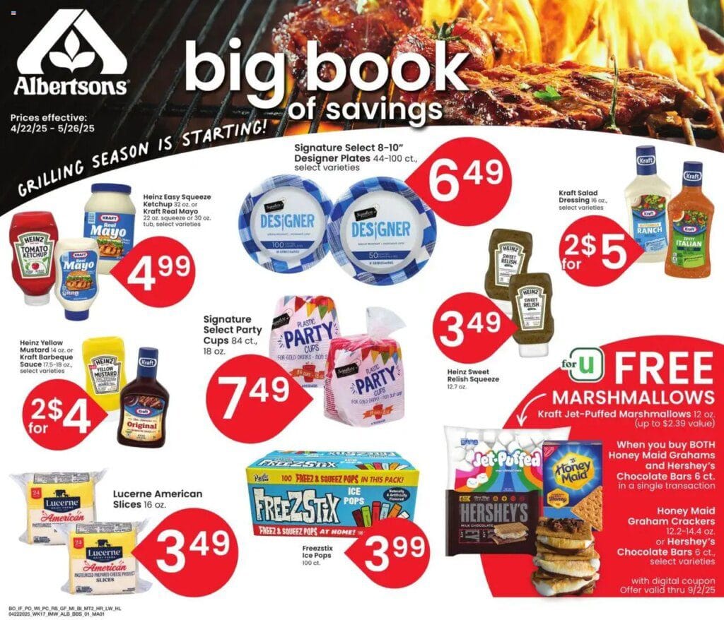 Albertsons Big Book of Savings from 04222025 gtgt Flyer