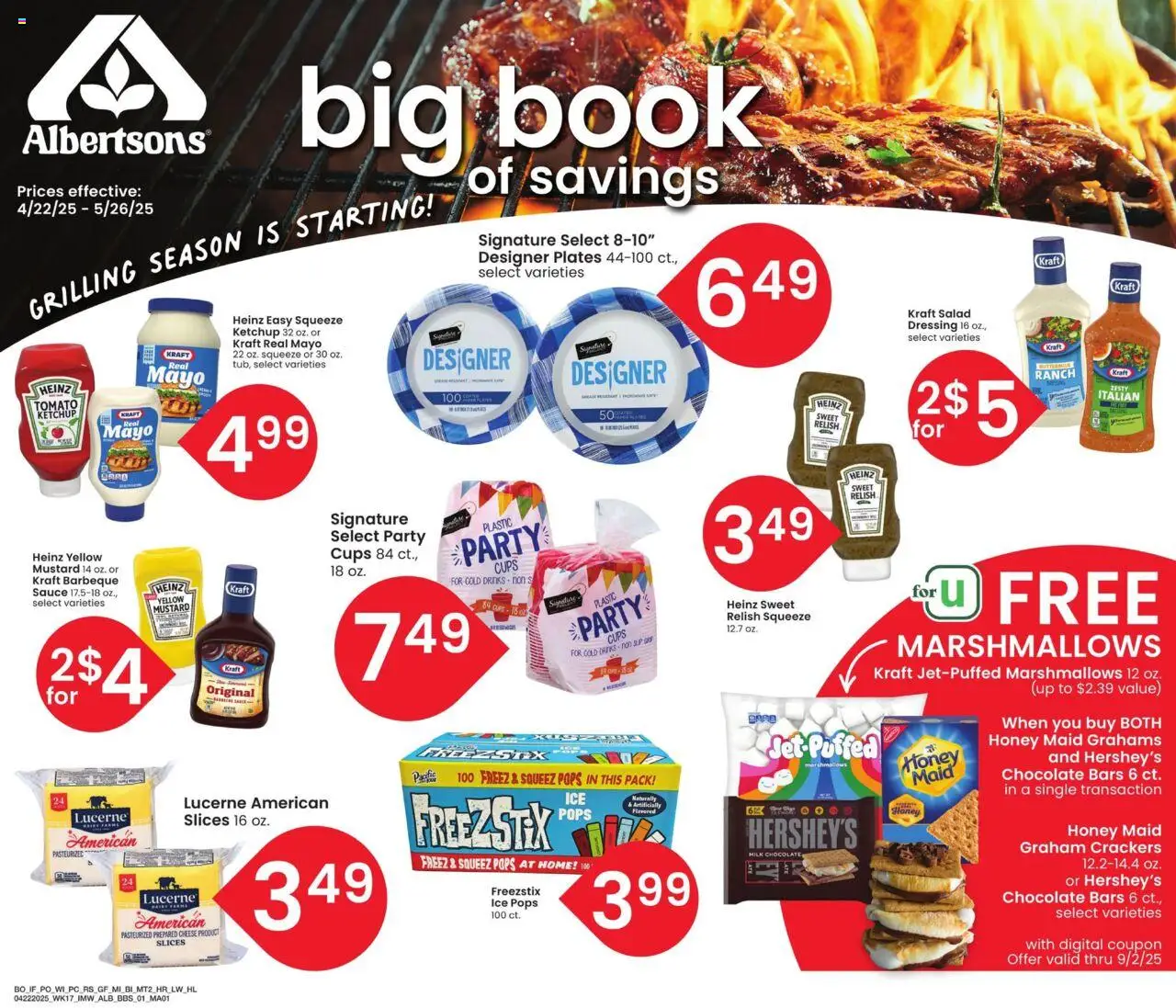 Albertsons Big Book of Savings from 04/22/2025 >> Flyer
