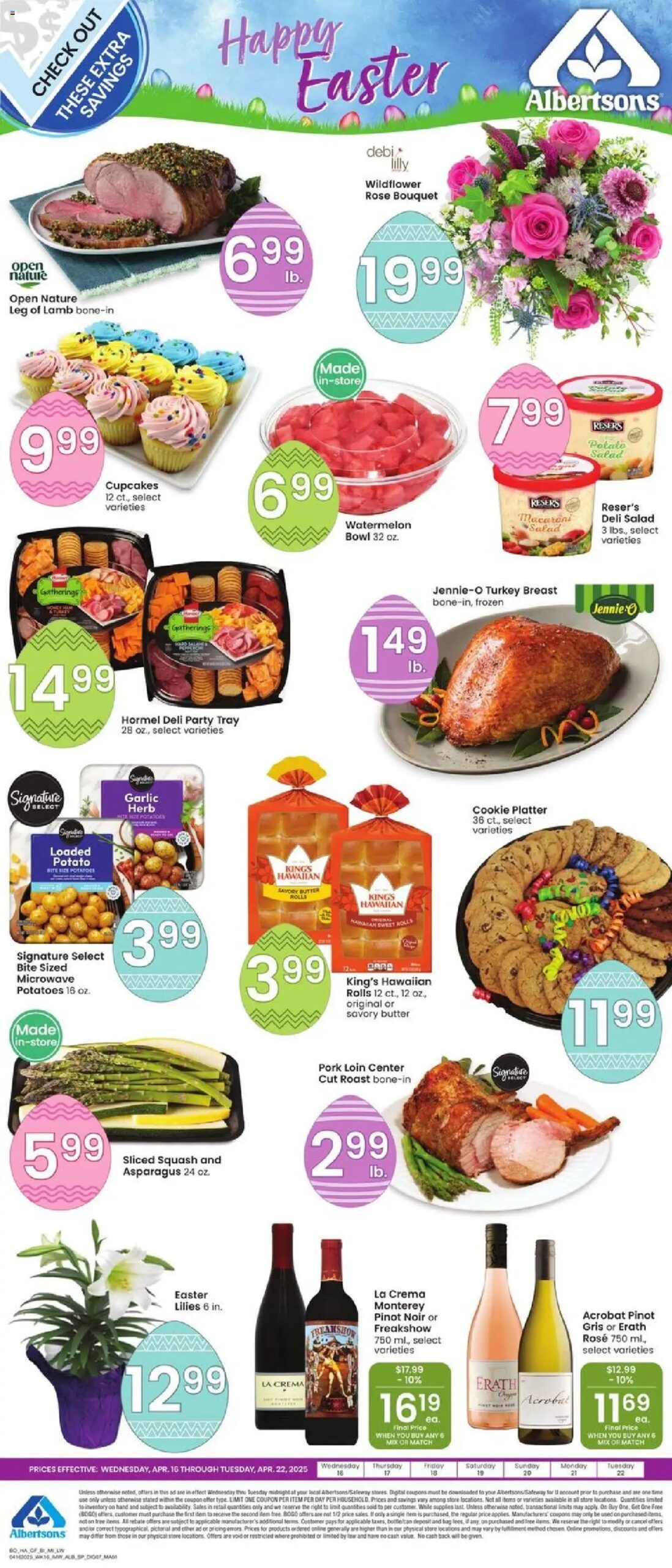 Albertsons Specialty Publication from 04/16/2025 >> Flyer