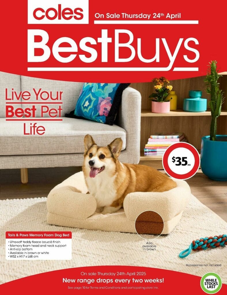 Coles Best Buys Live Your Best Pet Life Catalogues