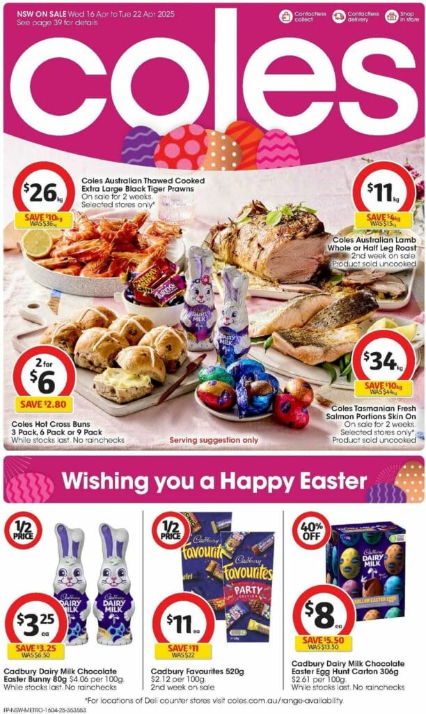 Coles Catalogues from 16 AprilColes Catalogues from 16 April Page