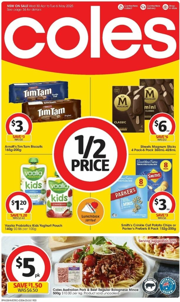 Coles Catalogues from 30 AprilColes Catalogues from 30 April Page