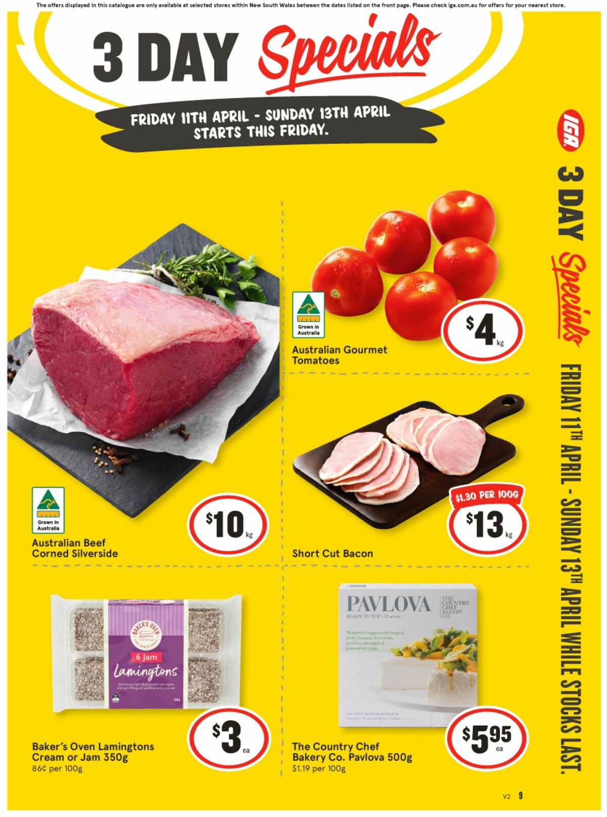 IGA 3 Day Specials Catalogues from 11 AprilIGA 3 Day Specials Catalogues from 11 April- Page 3IGA 3 Day Specials Catalogues from 11 April- Page 4