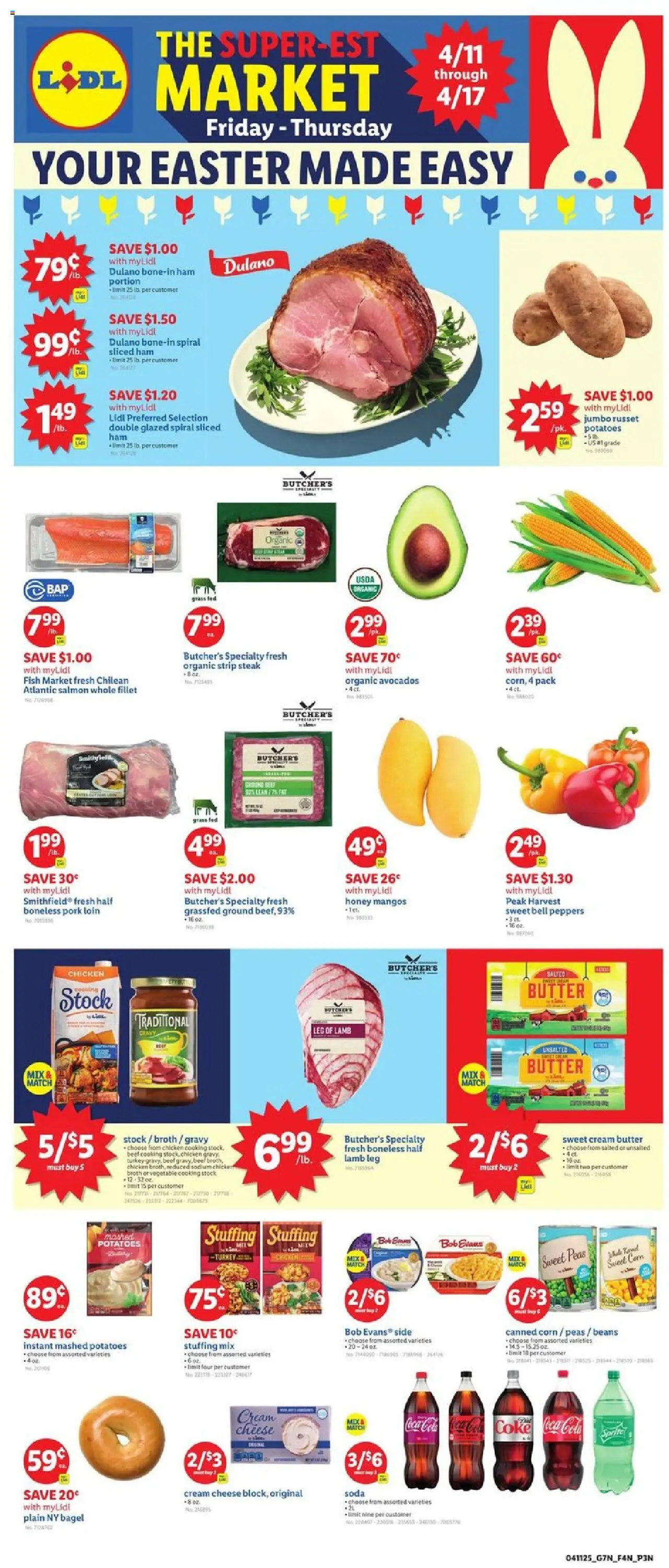 Lidl Weekly Ad - GA from 04/11/2025 - Circular, Weekly flyer - Page number 1
