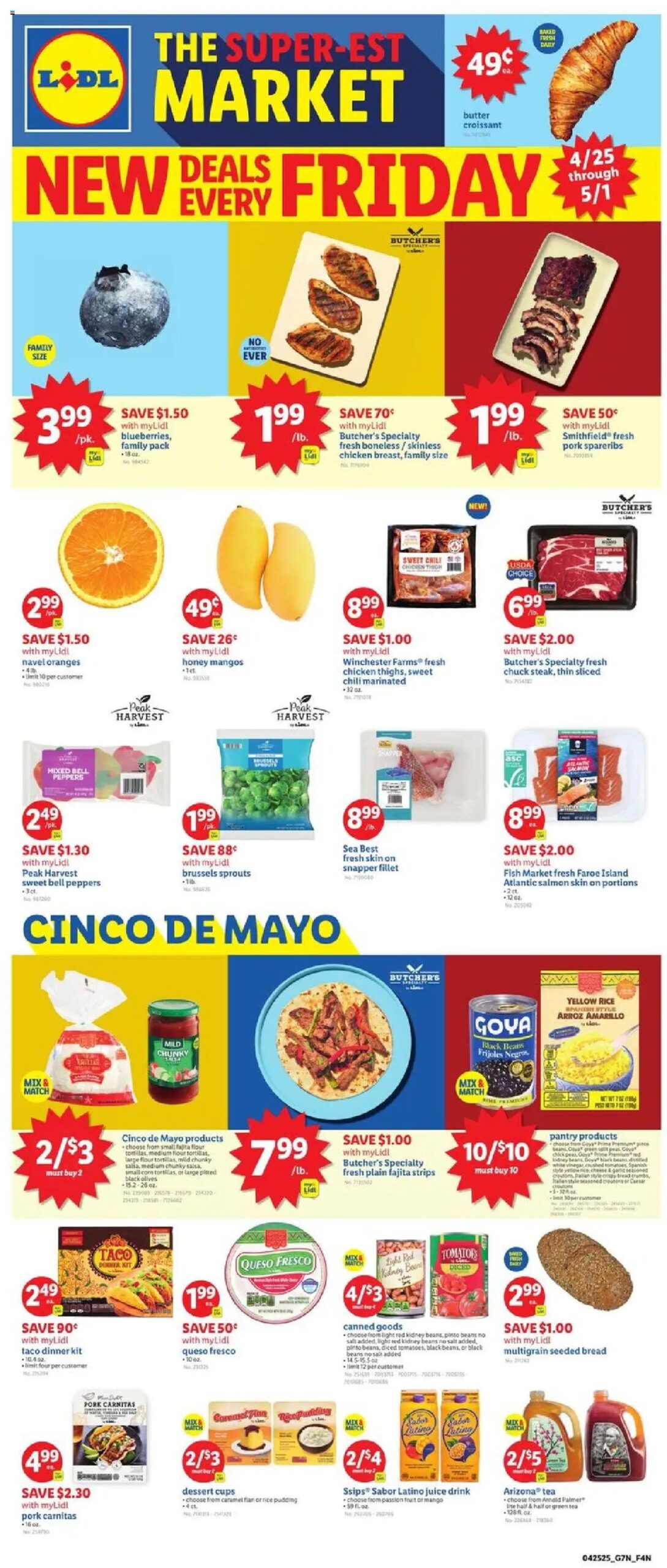 LIDL Weekly Ad - GA (04/25/2025) ☄️ >> Circular, Flyer