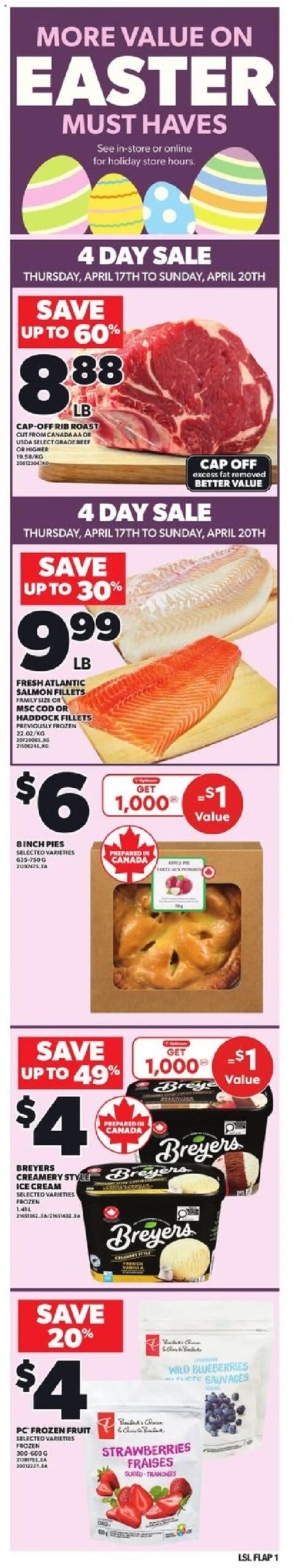 Loblaws weekly flyer starting Apr 17, 2025 ⭐️