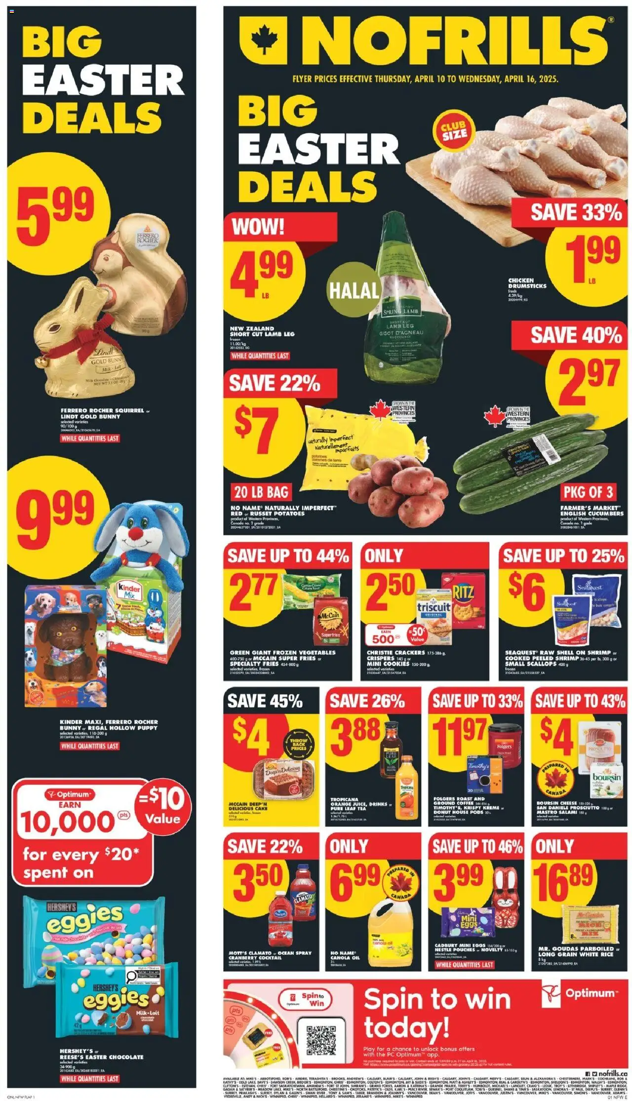 No Frills weekly flyer starting Apr 10, 2025 ⭐️