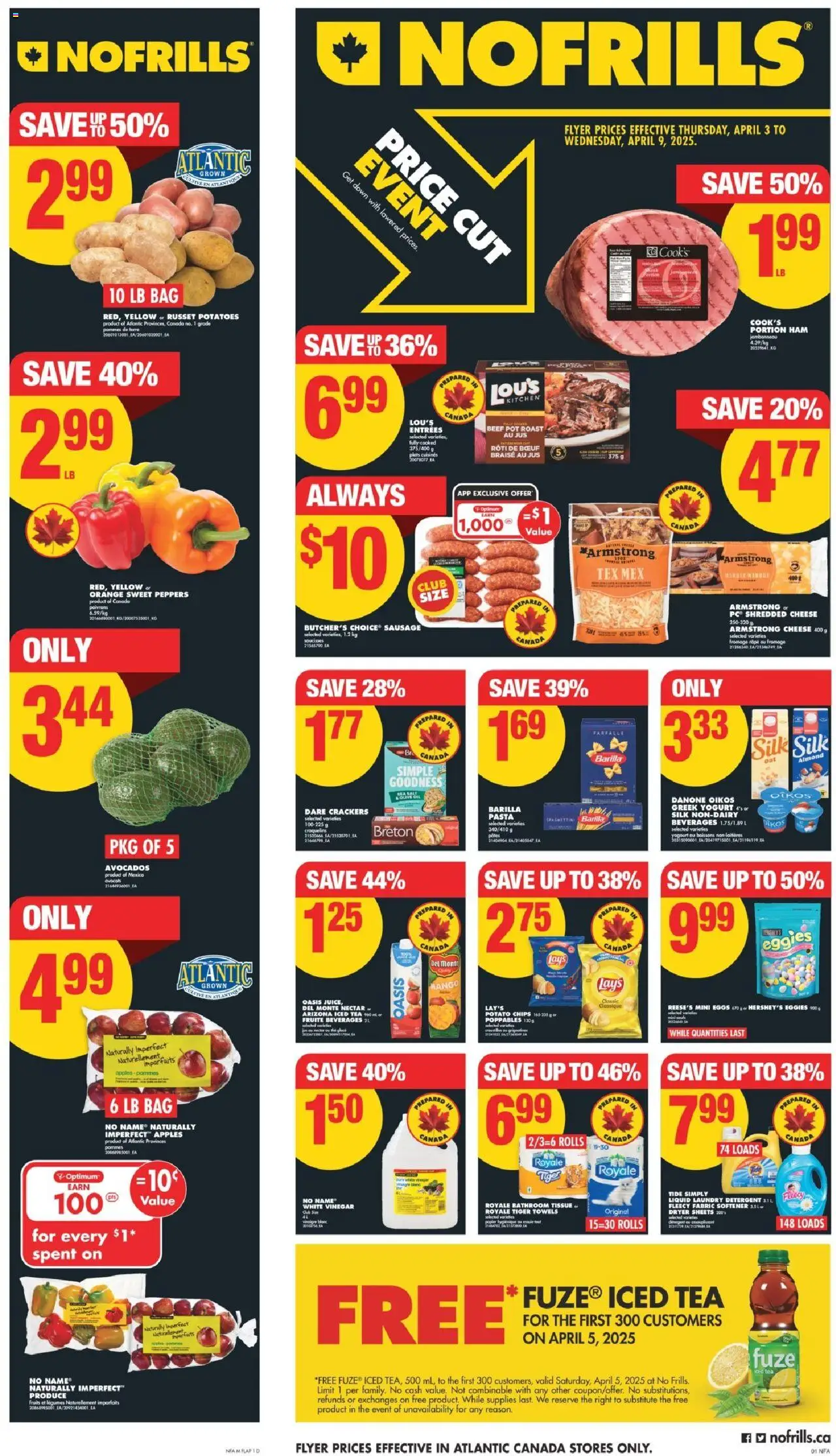 No Frills weekly flyer starting Apr 3, 2025 ⭐️