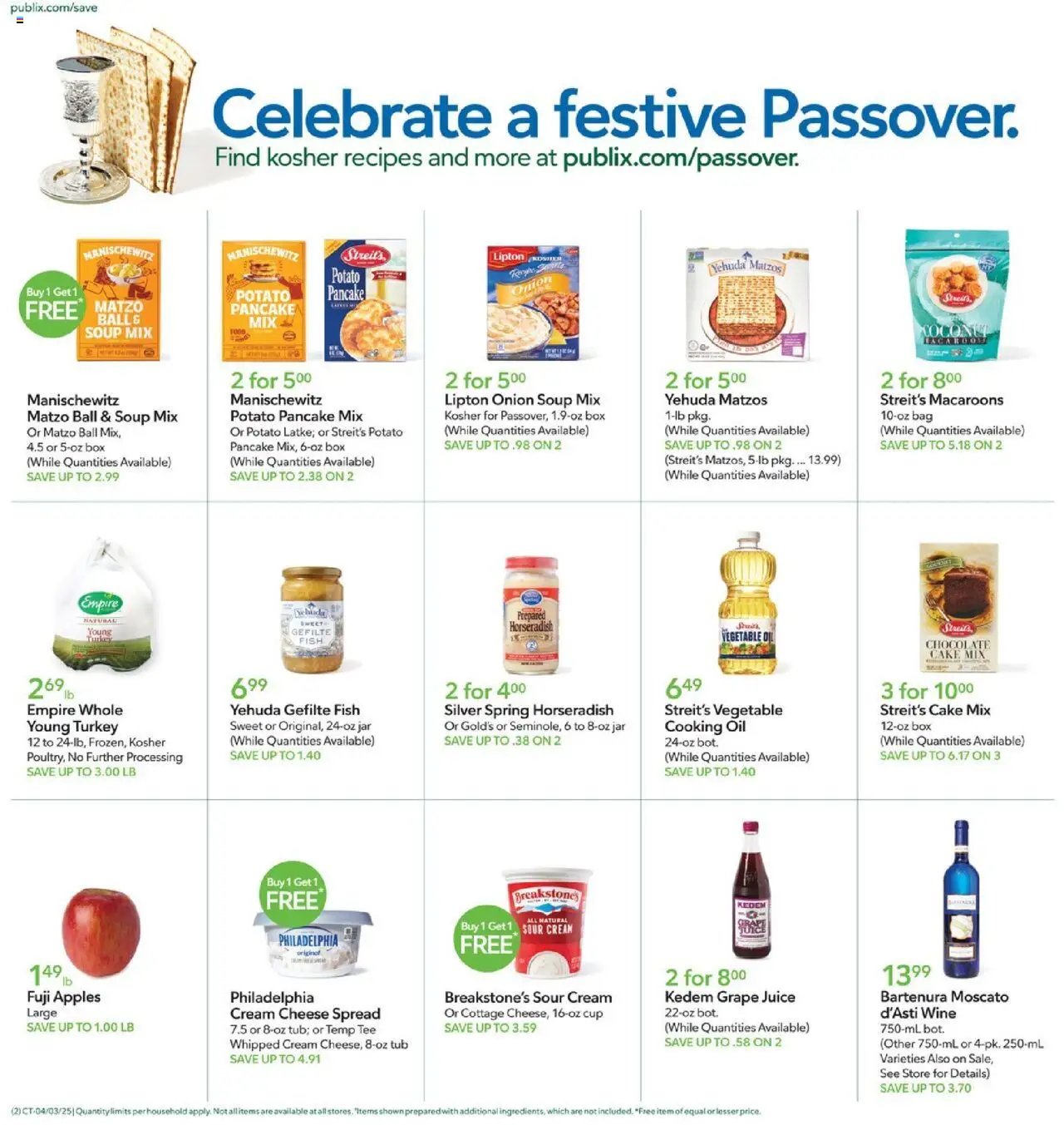 PUBLIX Weekly ad from 04/03/2025 >> Ad this week, Flyer